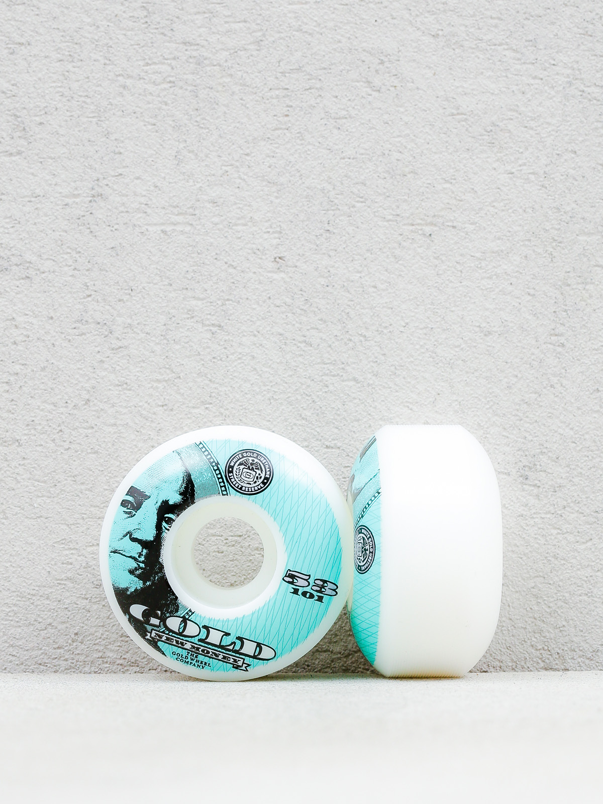 Kółka Gold Wheels New Money (white/mint)