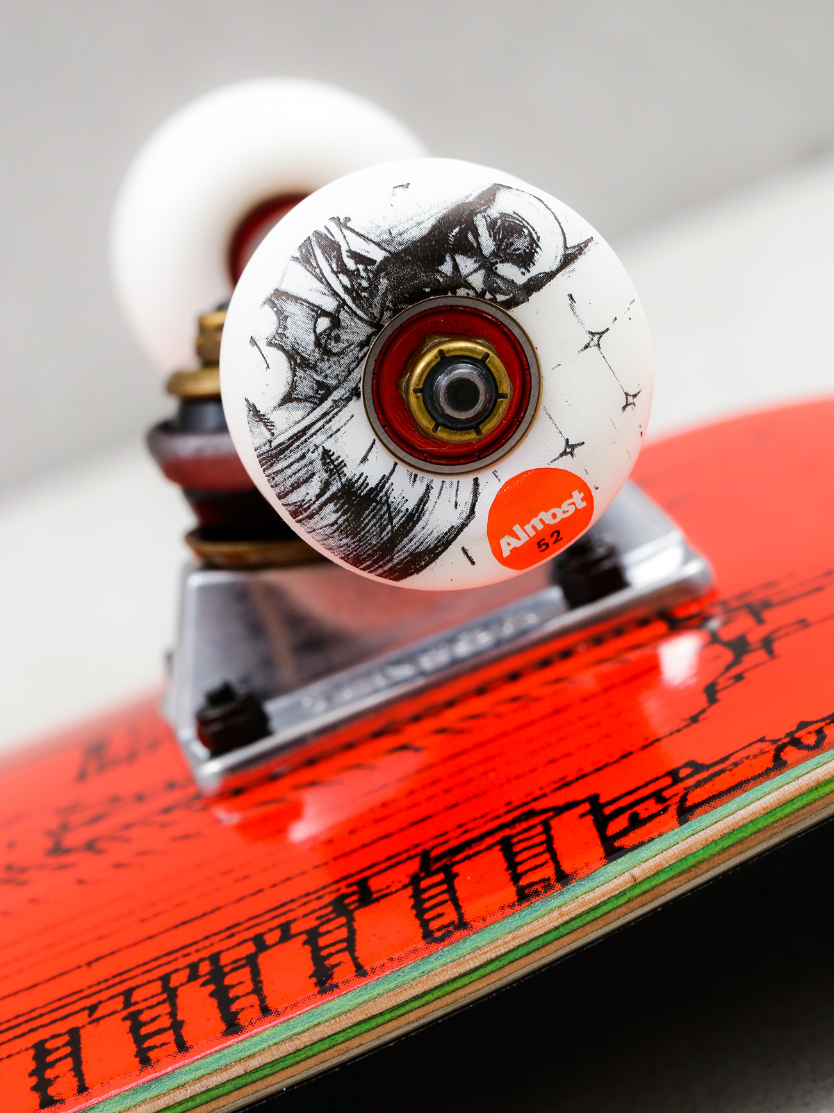 Deskorolka Almost Jim Lee Batman Resin Pre (red)