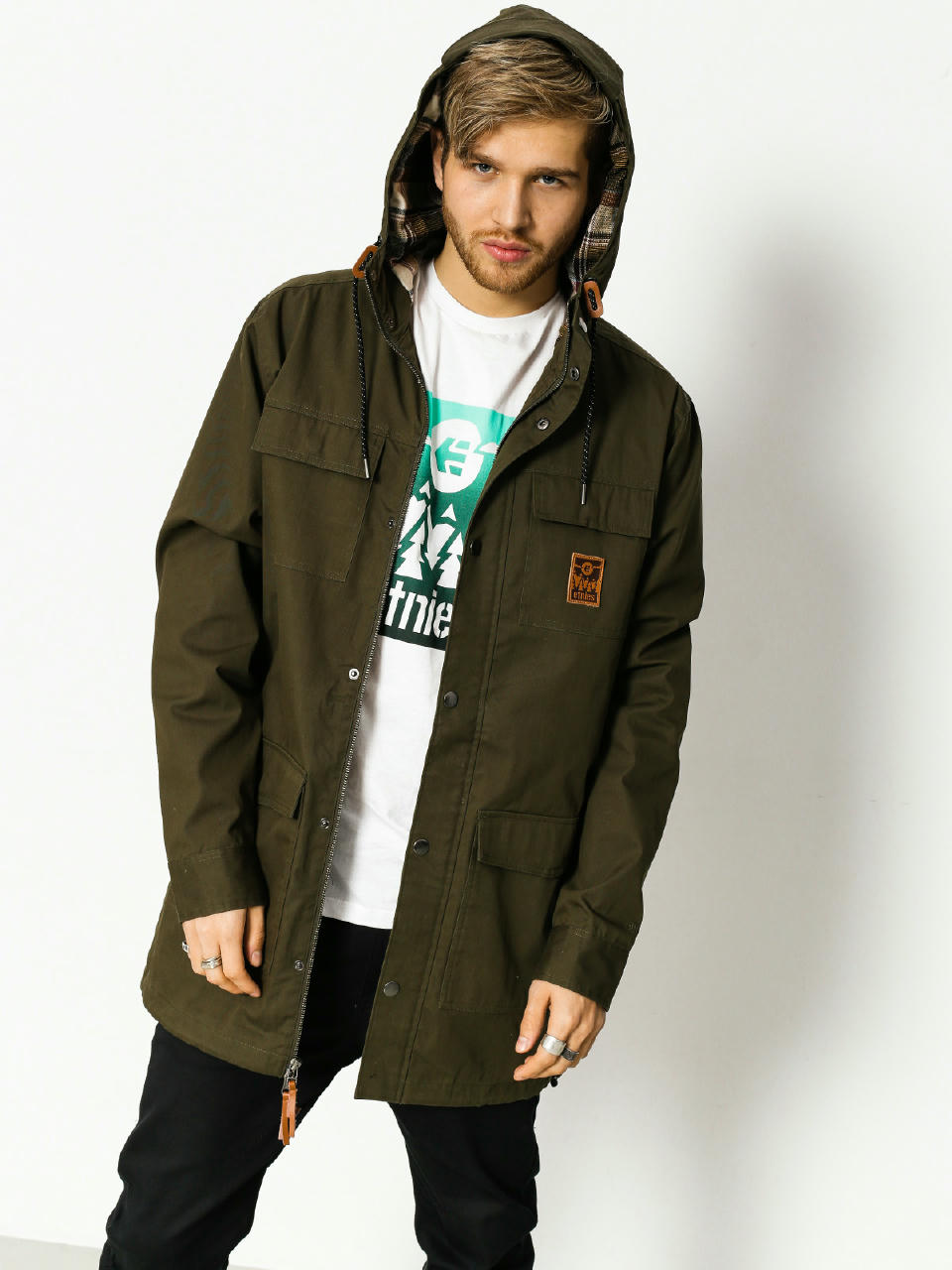 Kurtka Etnies Manchester Parka (olive)