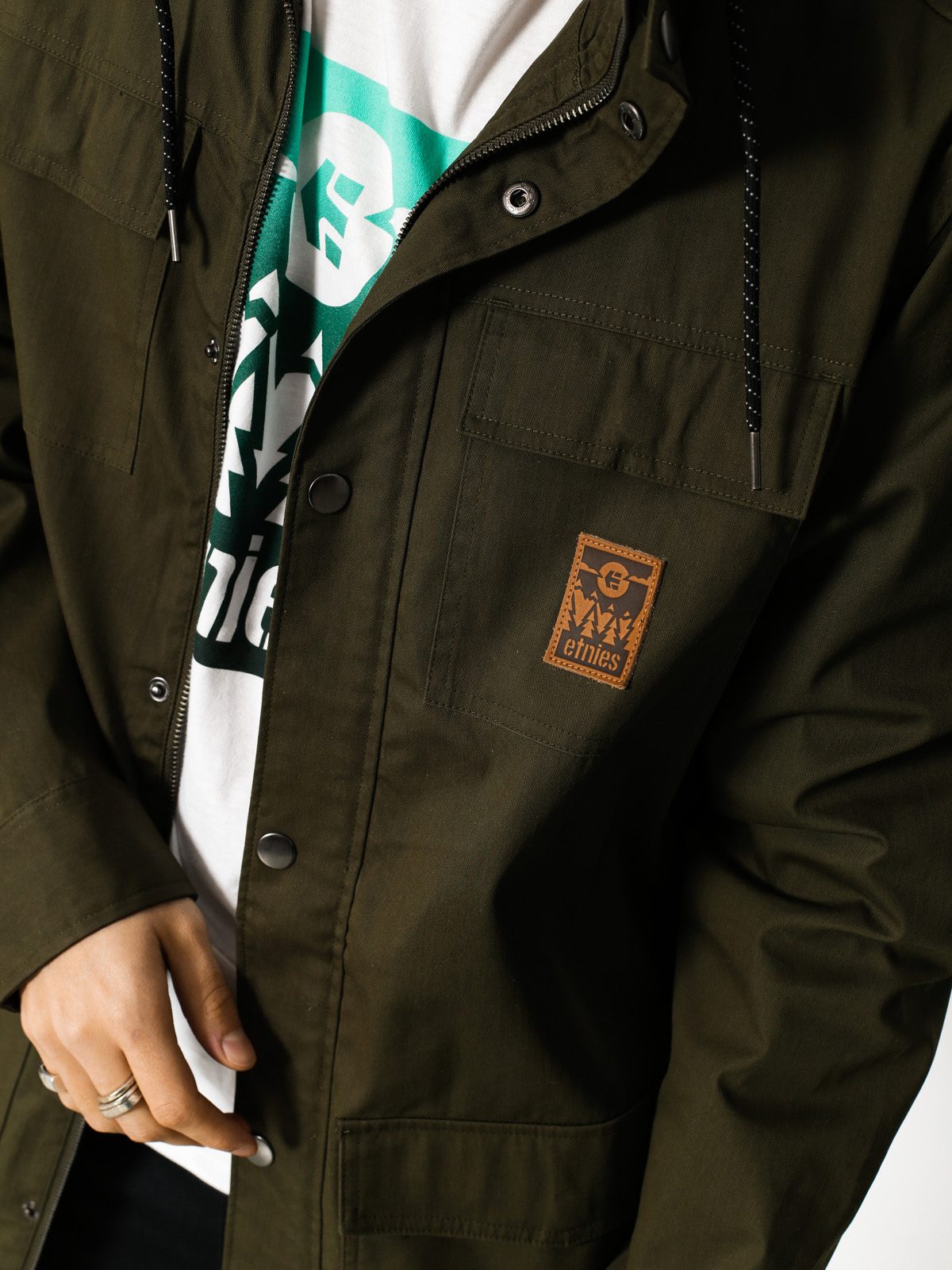 Kurtka Etnies Manchester Parka (olive)