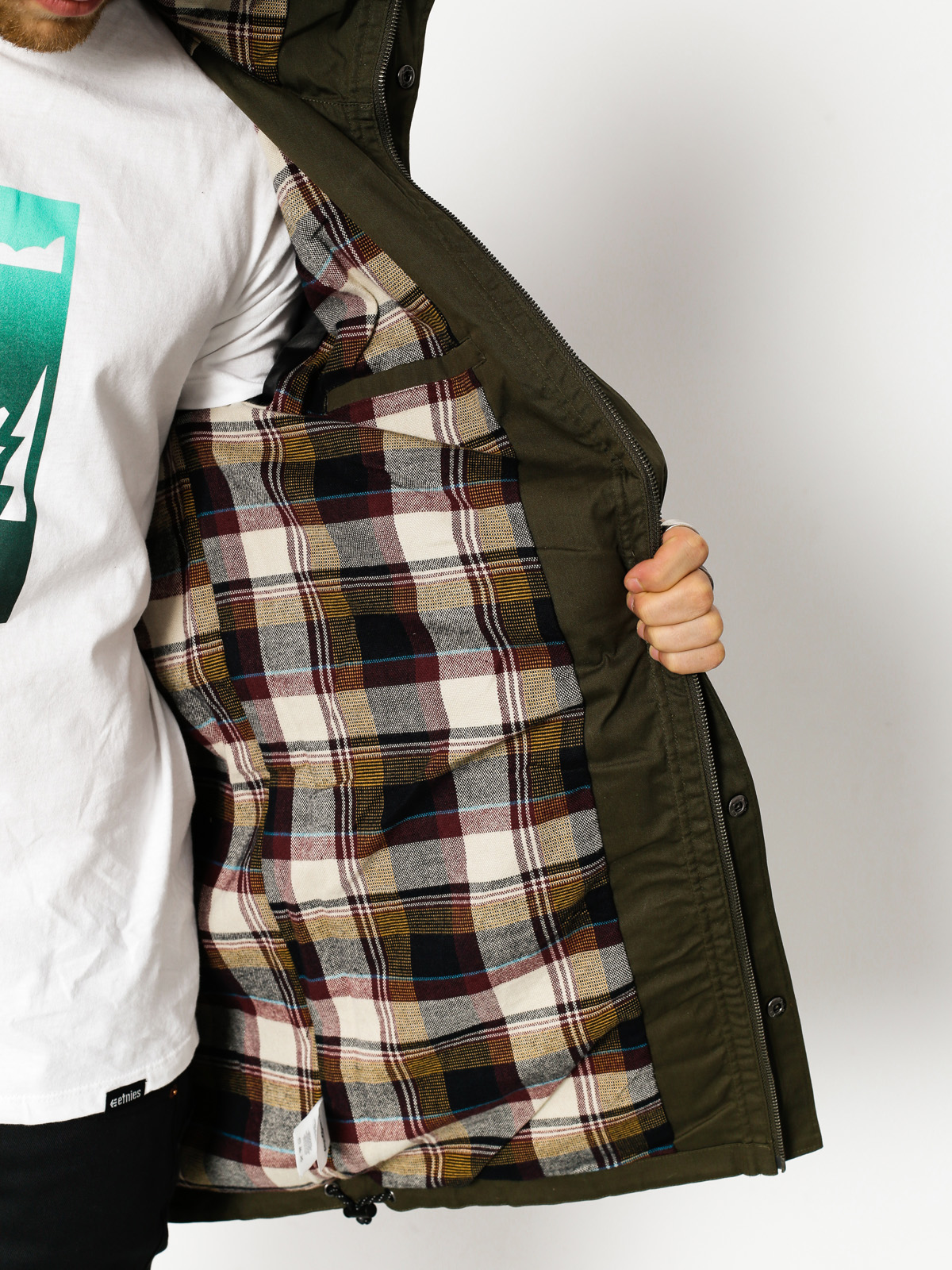 Kurtka Etnies Manchester Parka (olive)