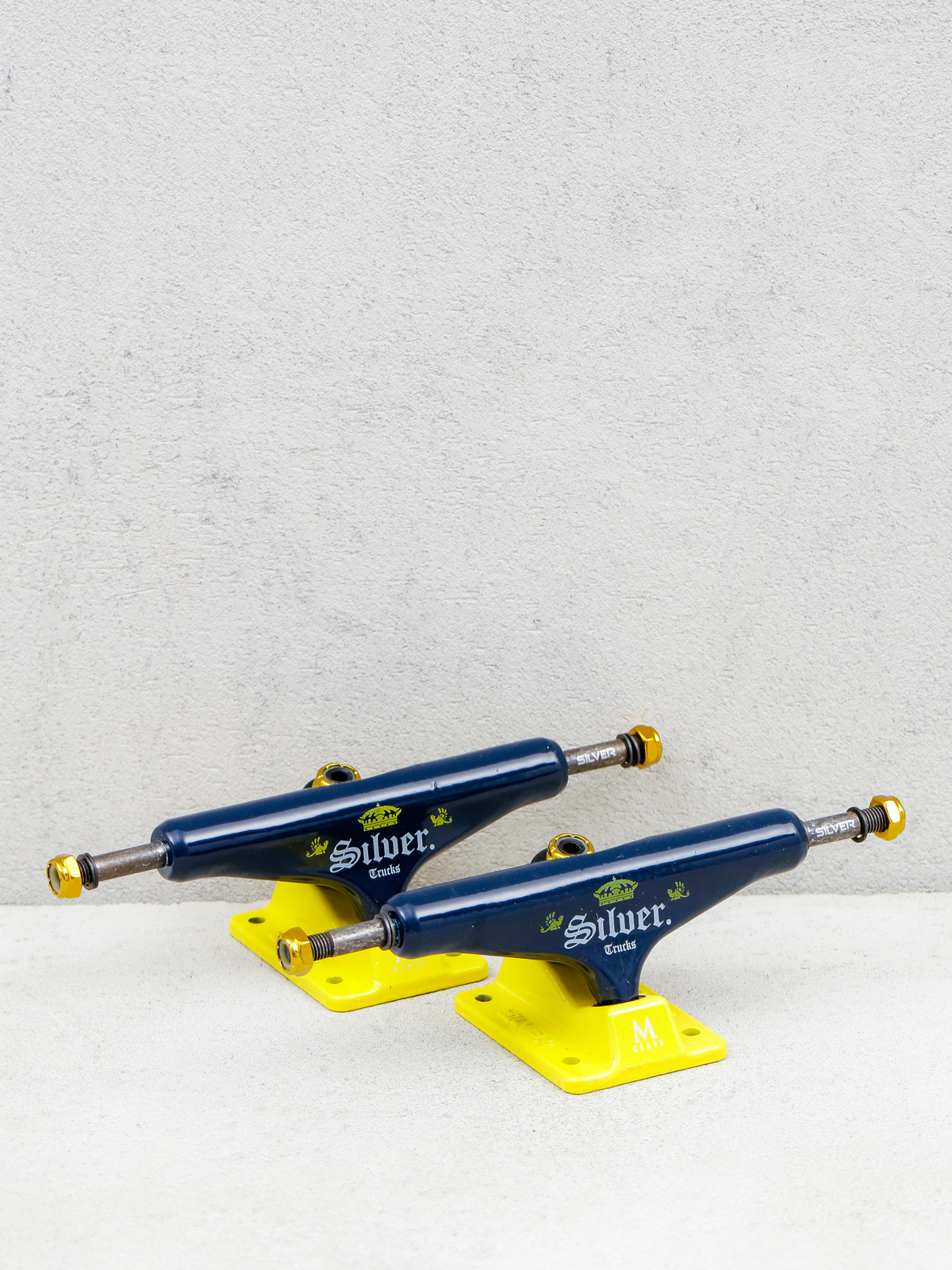 Traki Silver Lager Collection (navy/yellow)