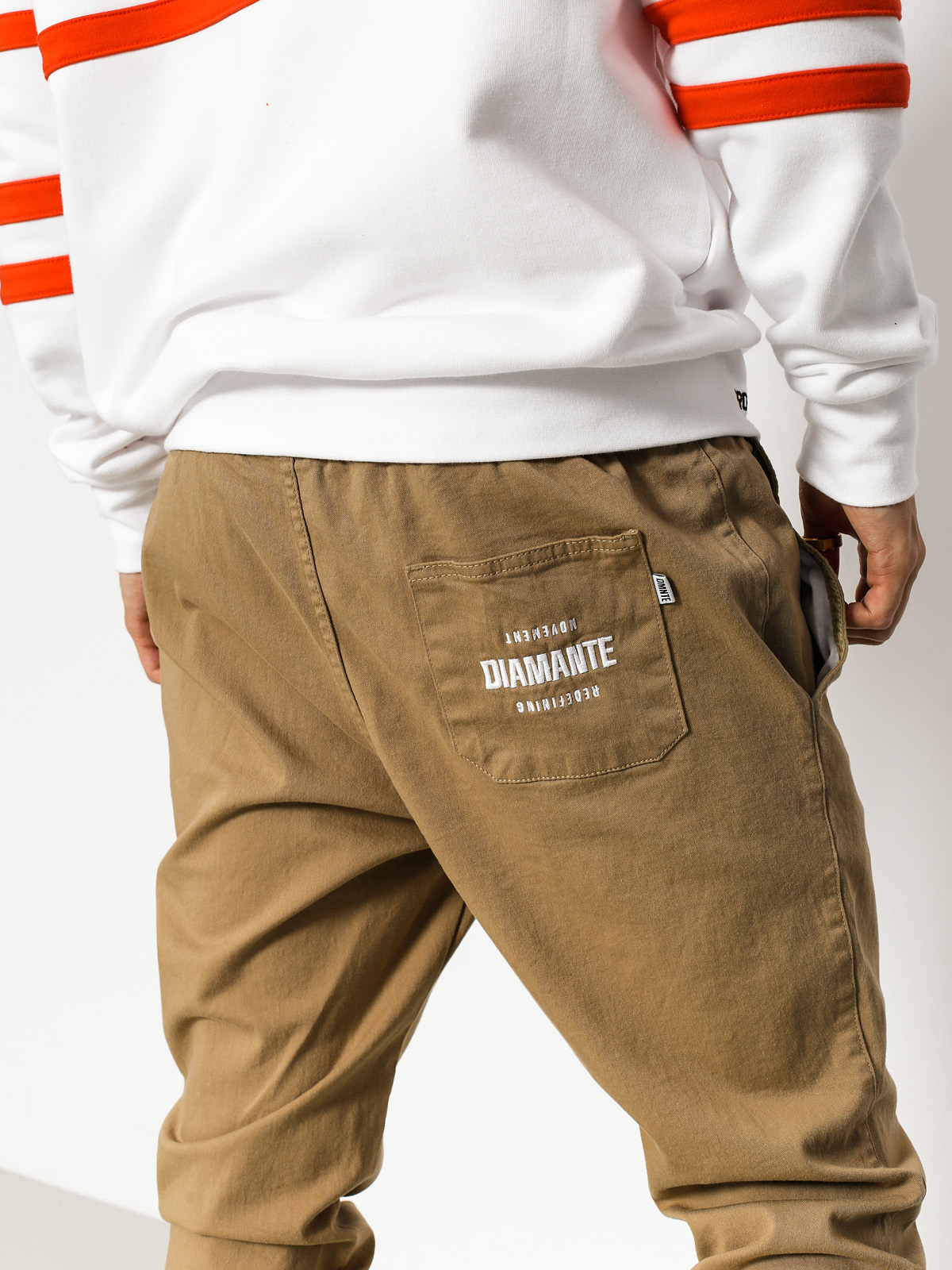 Spodnie Diamante Wear Rm Classic Jogger (beige)