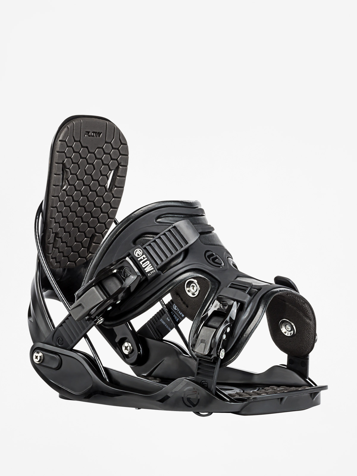 Męskie Wiązania snowboardowe Flow Alpha (black)