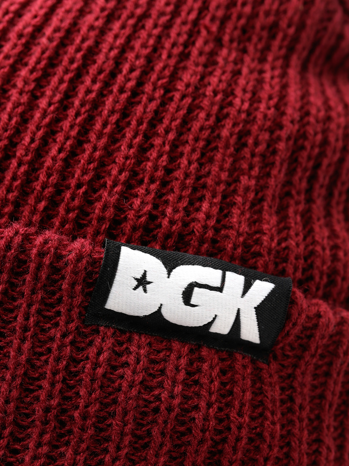 Czapka zimowa DGK Classic Beanie (burgundy)