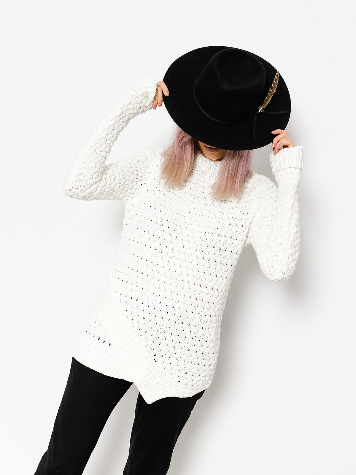 Sweter Element Burn Wmn (ivory)