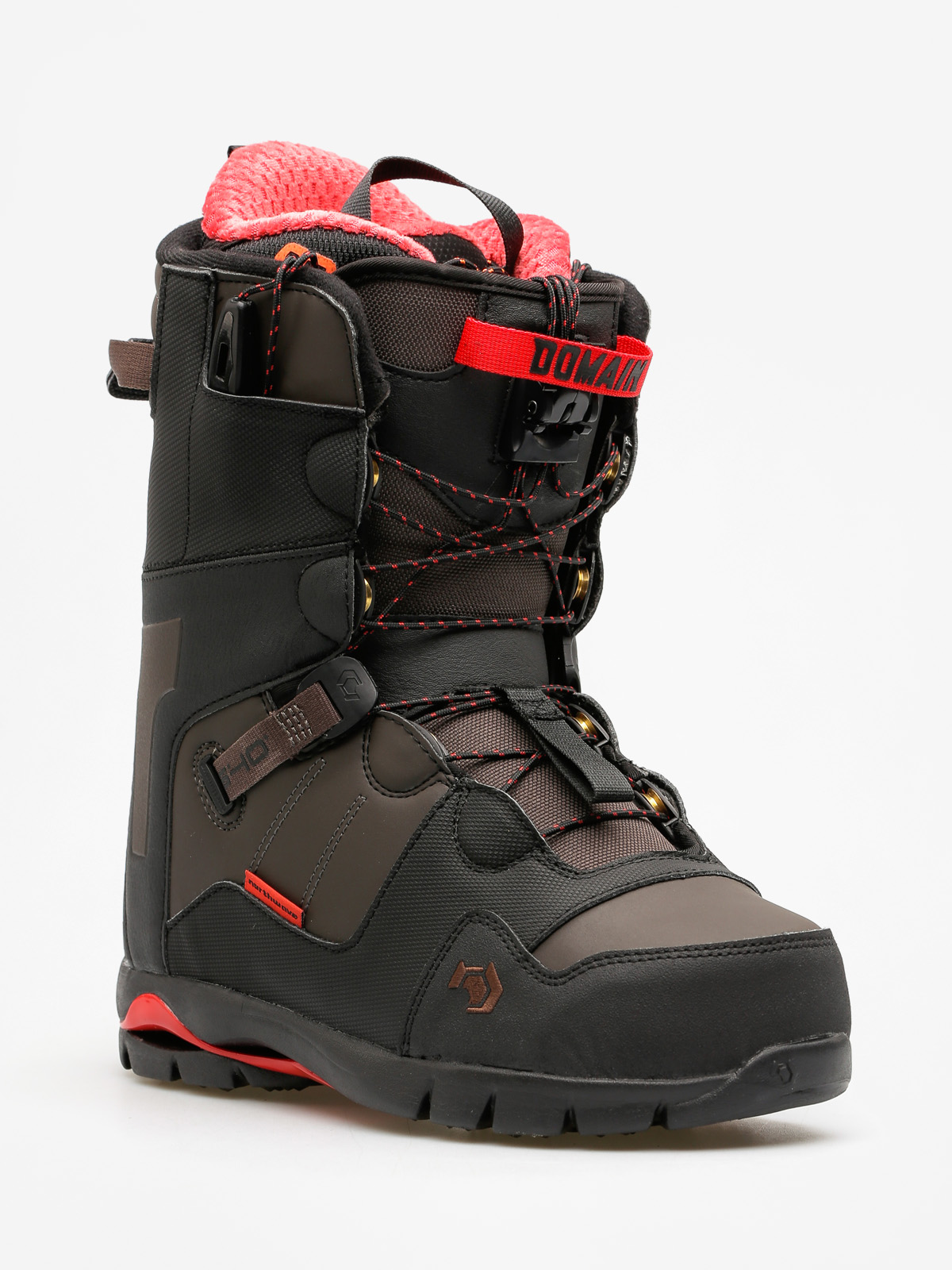 Buty snowboardowe Northwave Domain SL (black/brown)