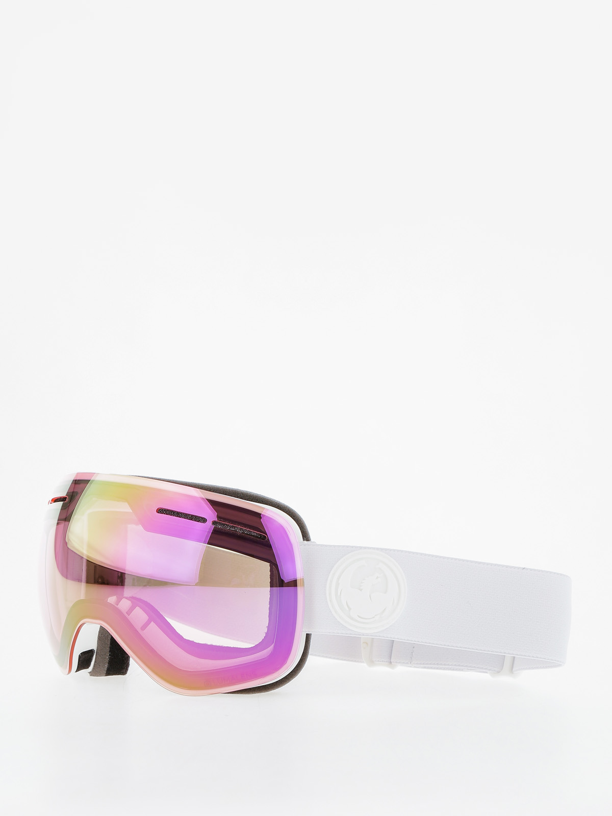 Gogle Dragon X1s (whiteout/lumalens pink ion/dark smoke)