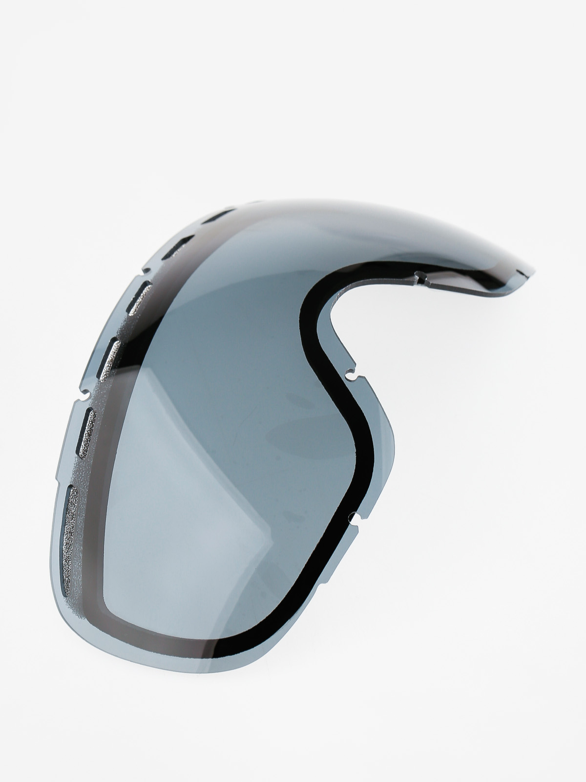 Gogle Dragon Rouge (mill/lumalens silver ion/dark smoke)