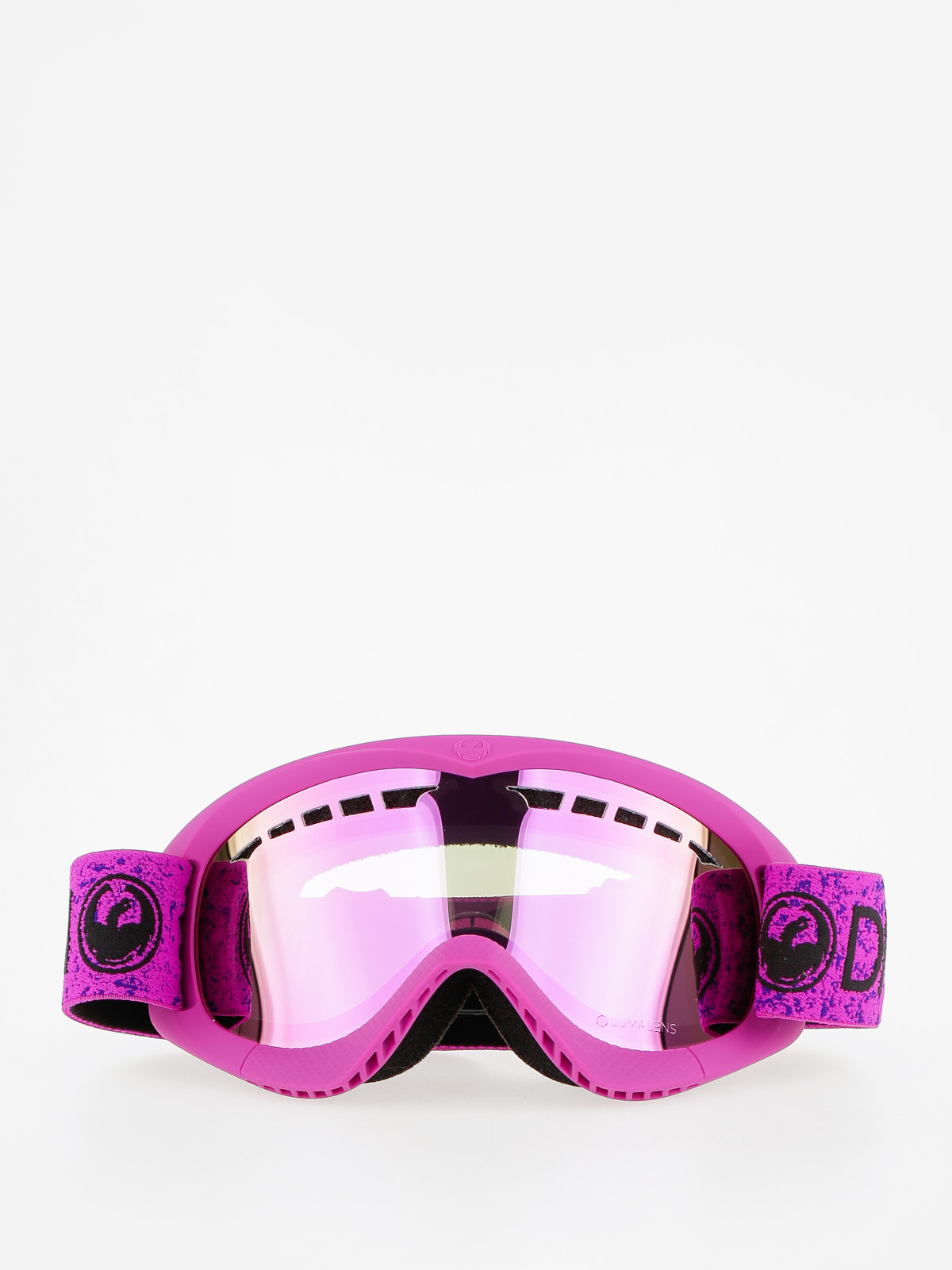 Gogle Dragon DXS (violet/lumalnes pink ion)