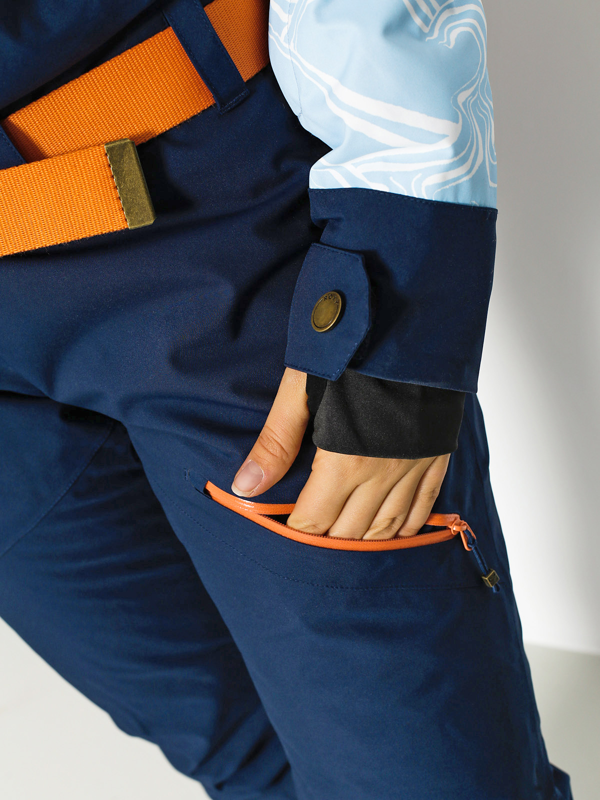 Damski Kombinezon Roxy Impression Siut (pop snow)