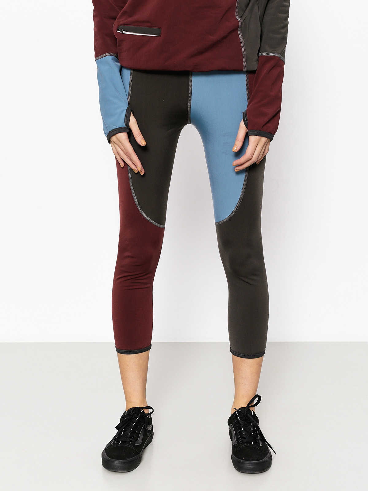Damskie Kalesony Majesty Surface Base Layer Pant (burgundy)
