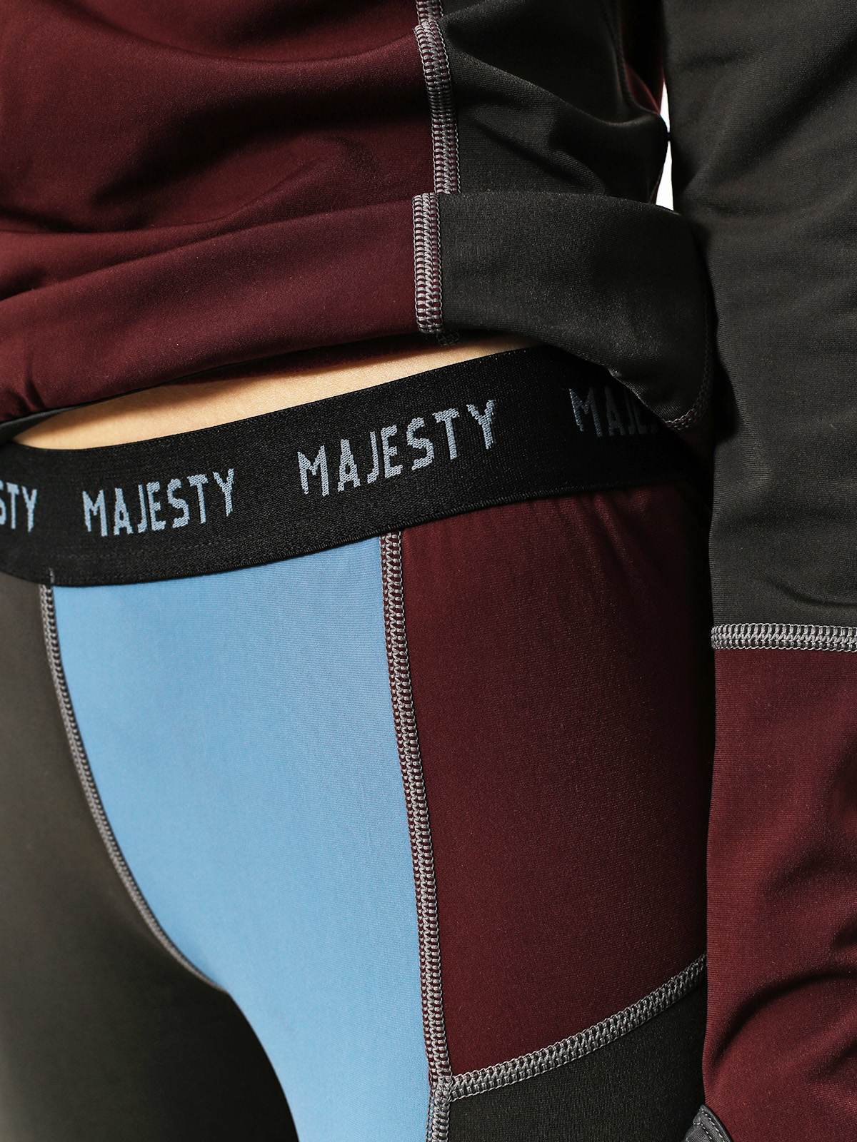 Damskie Kalesony Majesty Surface Base Layer Pant (burgundy)