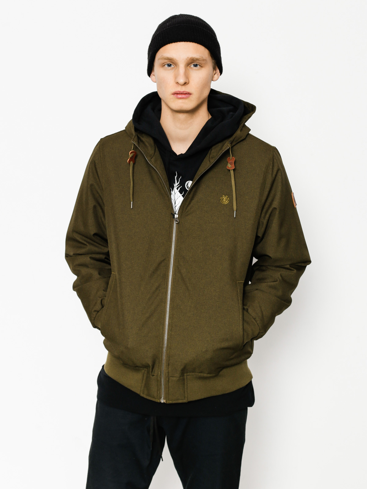 Kurtka Element Dulcey (moss green htr)