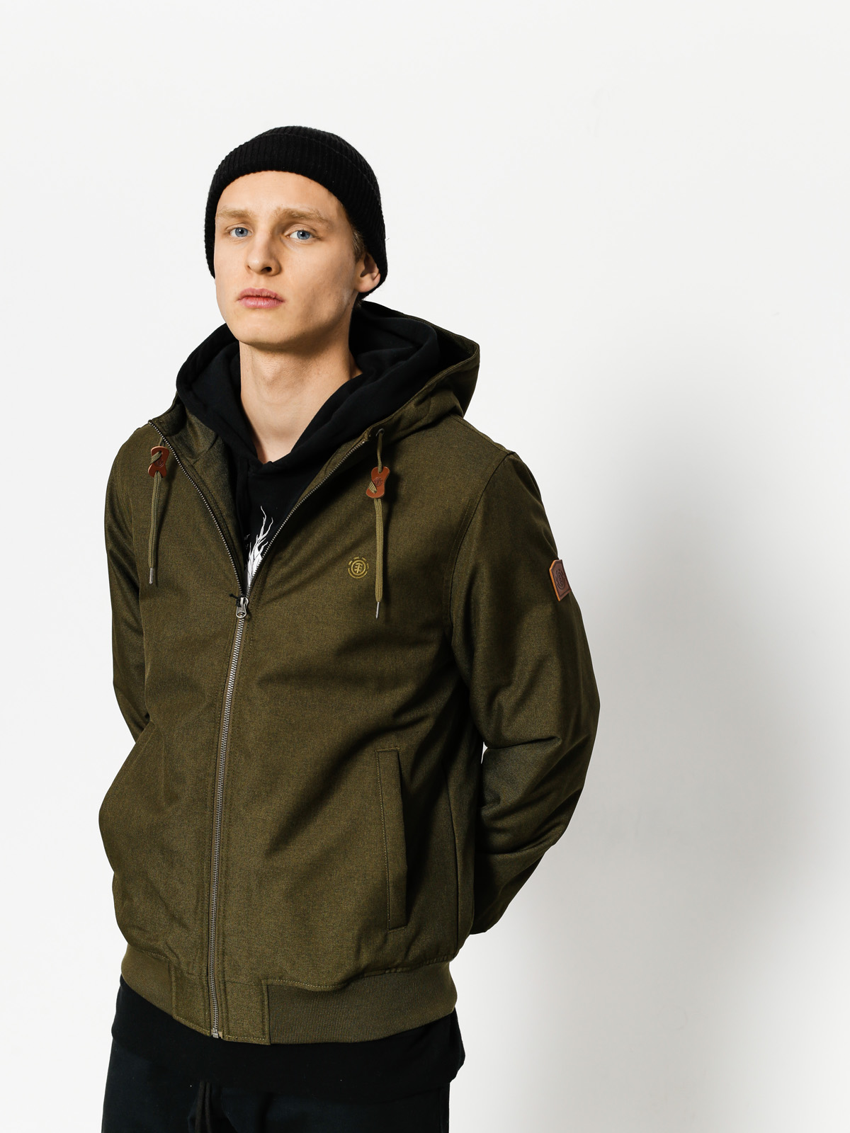 Kurtka Element Dulcey (moss green htr)