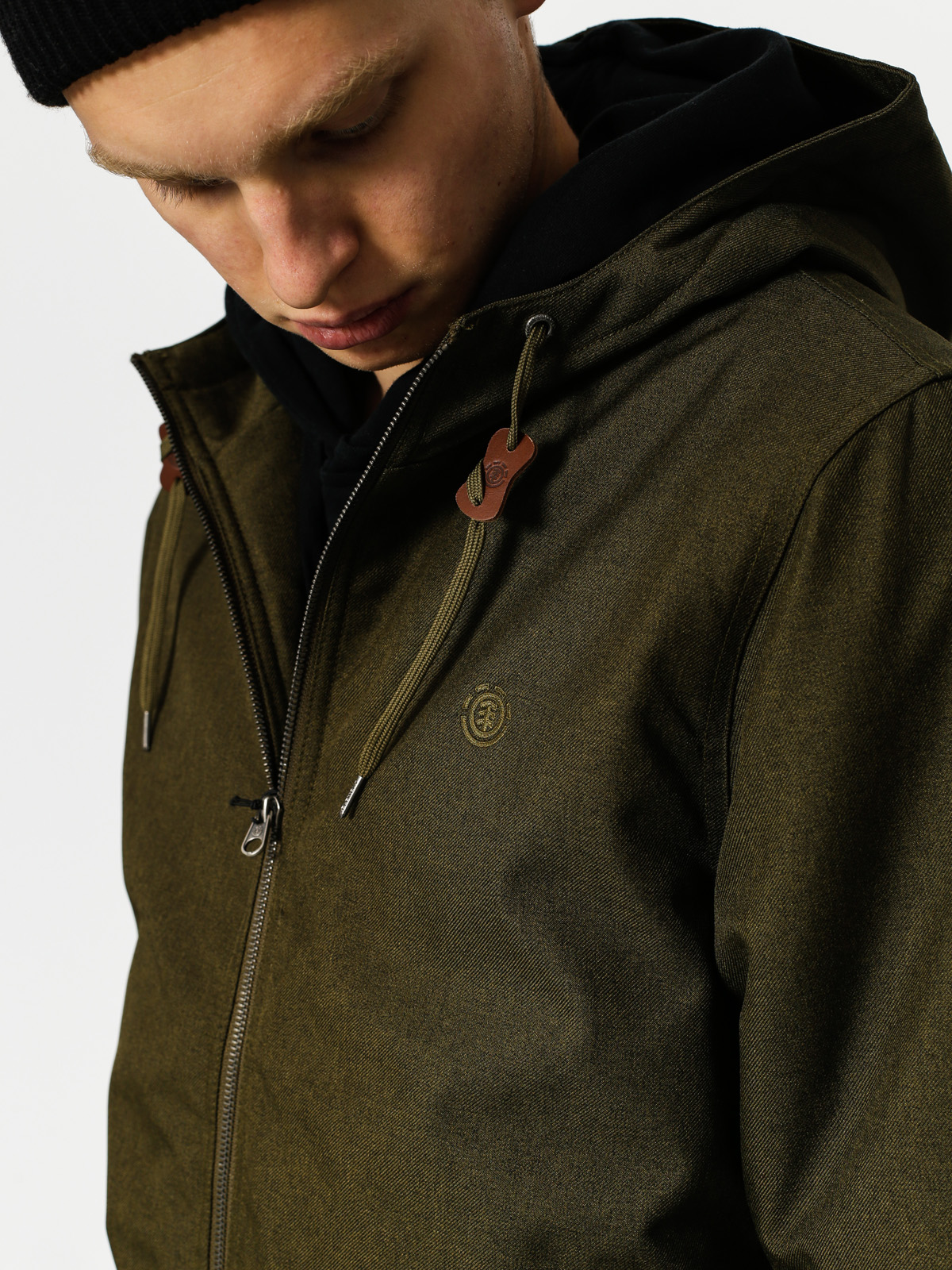 Kurtka Element Dulcey (moss green htr)