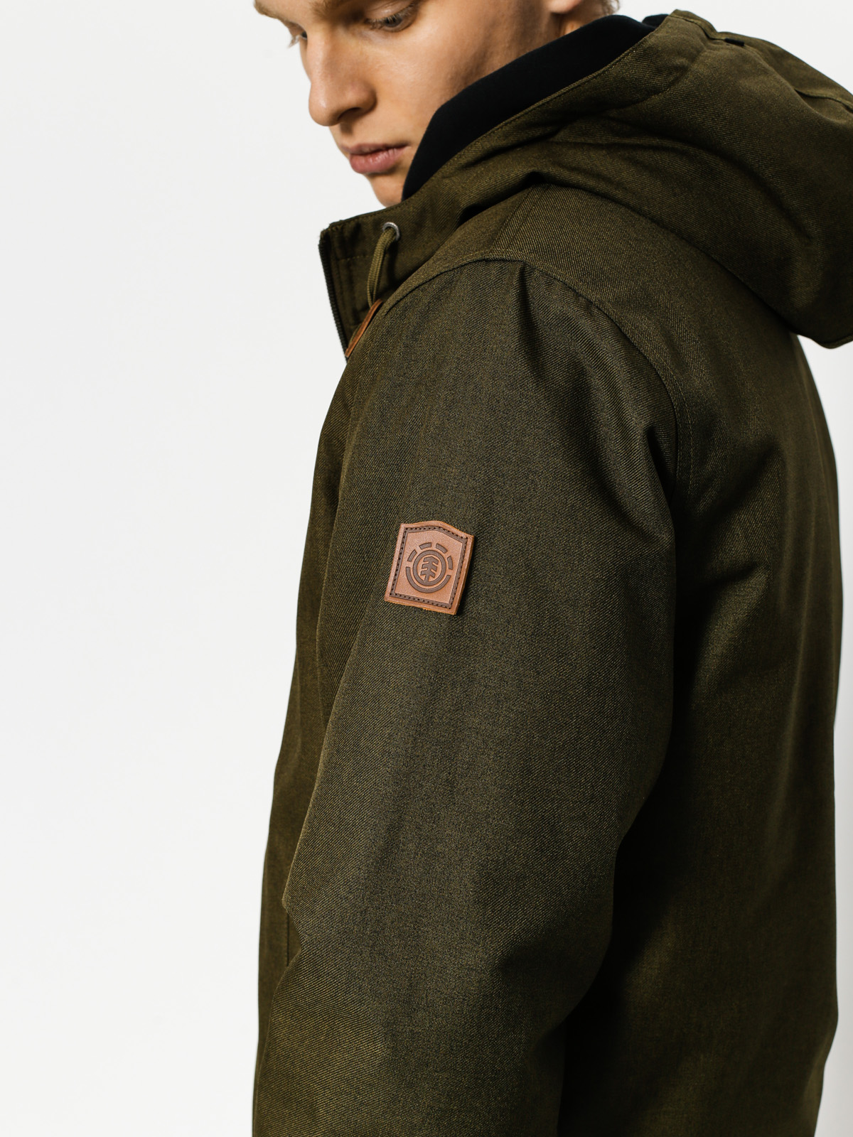 Kurtka Element Dulcey (moss green htr)