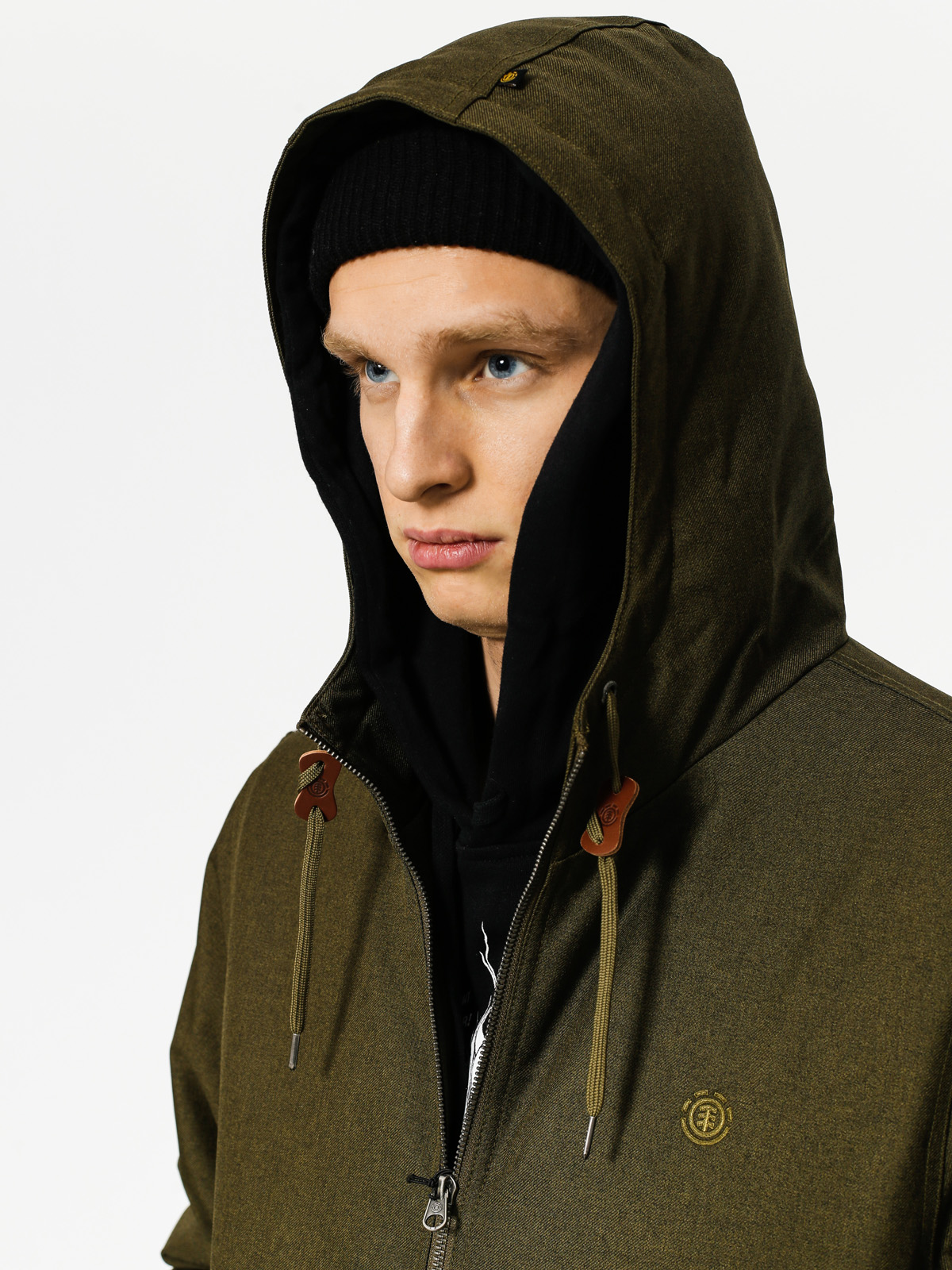 Kurtka Element Dulcey (moss green htr)