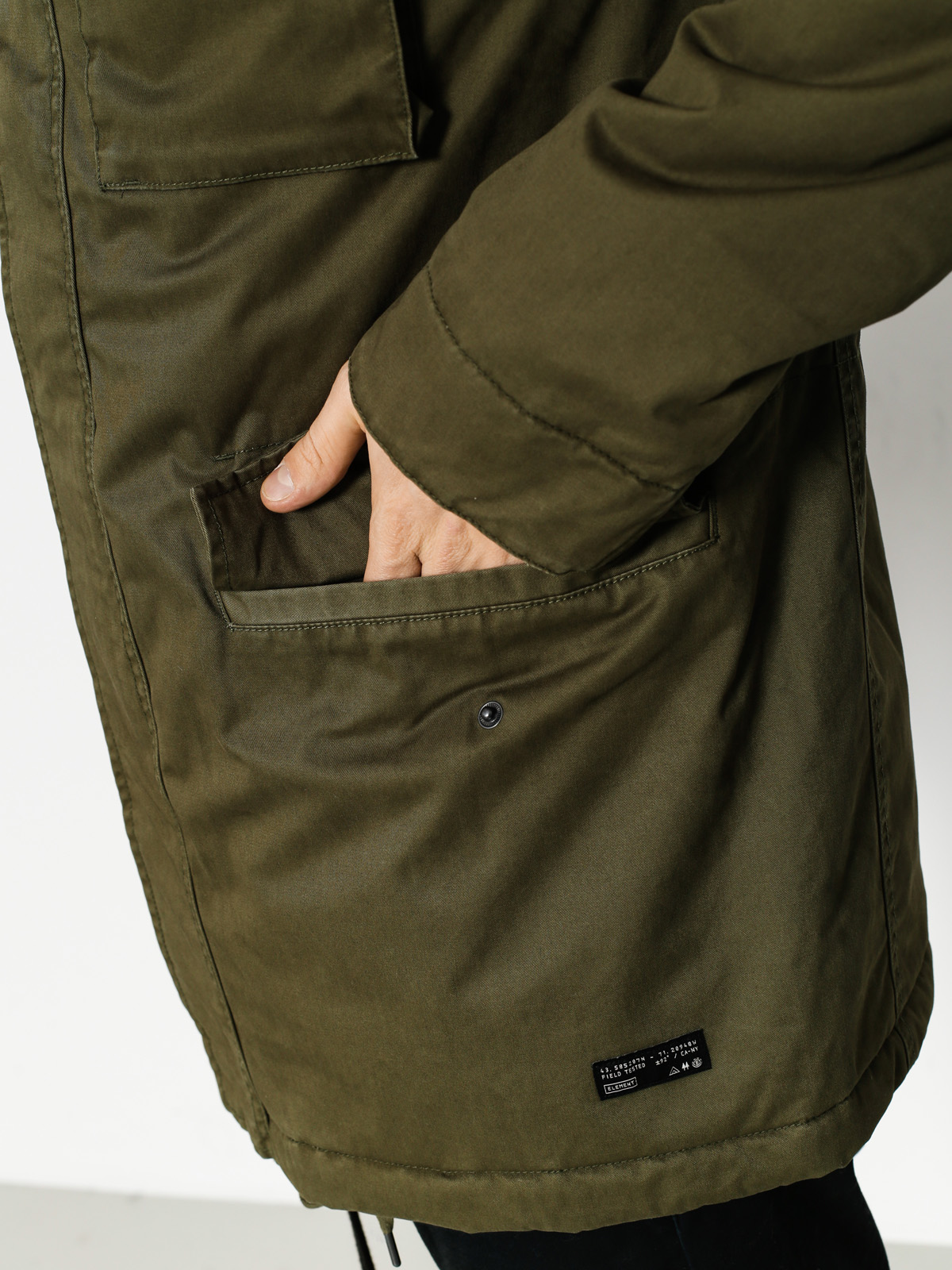 Kurtka Element Bickle (moss green)