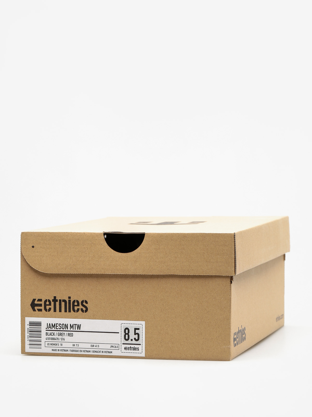 Buty Etnies Jameson Mtw (black/grey/red)