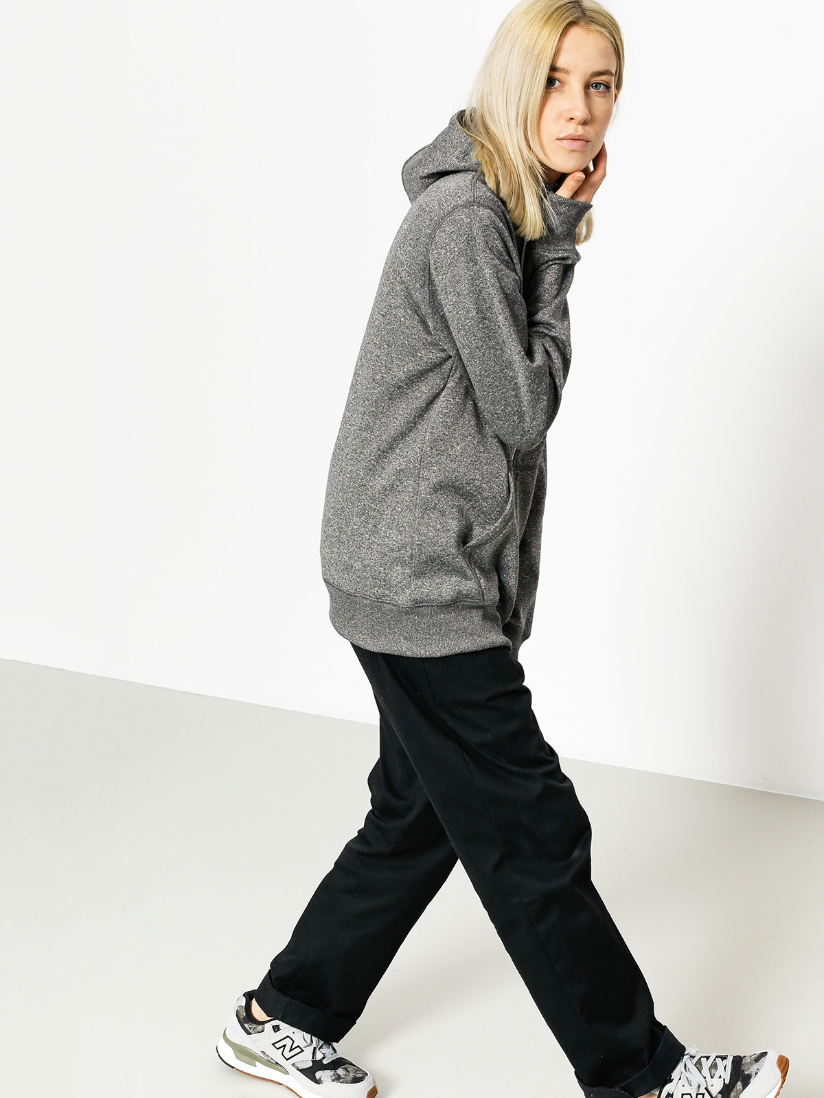 Bluza z kapturem Volcom Cascara Wmn (blk)
