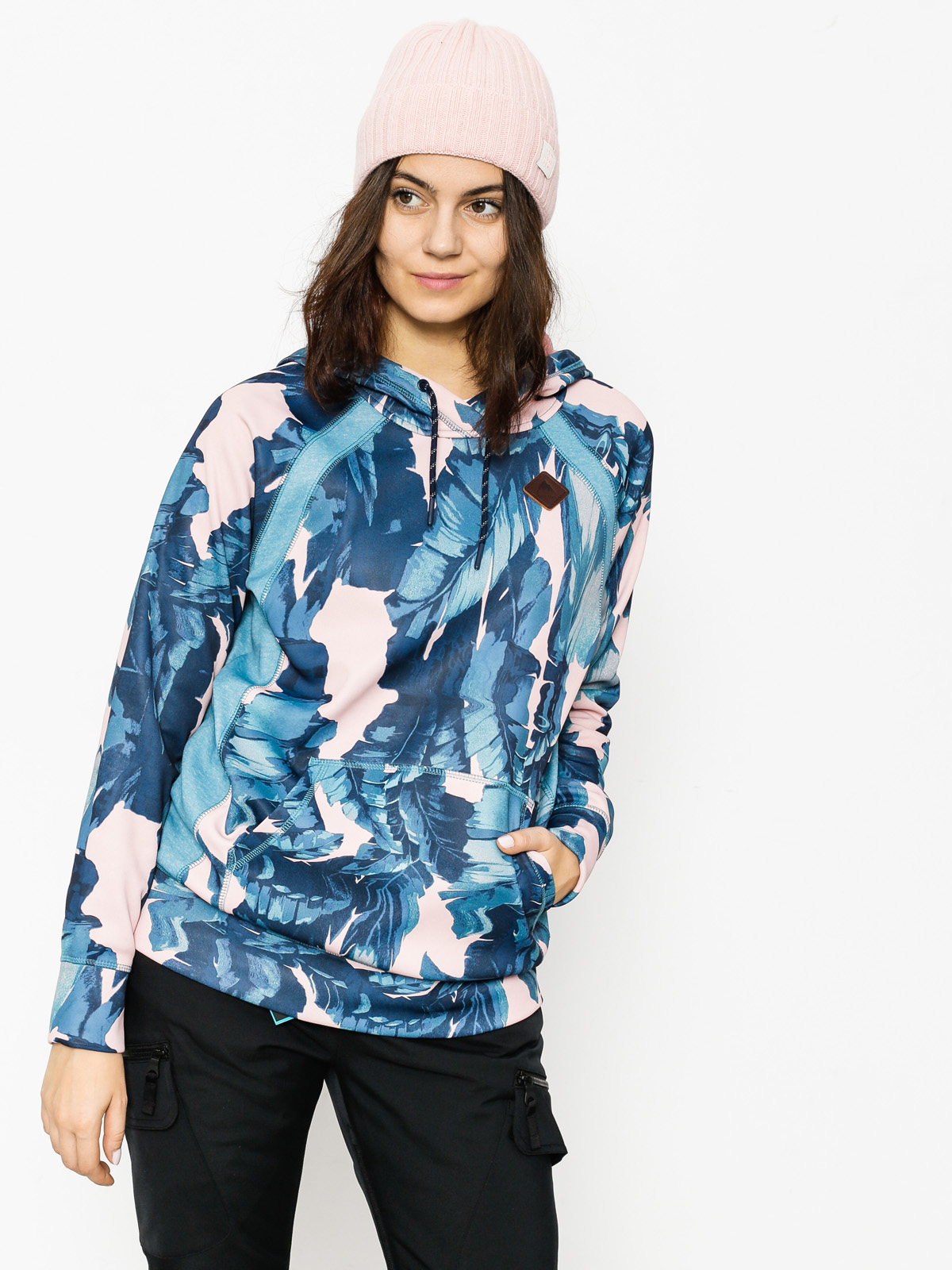 Bluza z kapturem Burton Heron HD Wmn (zolatta)