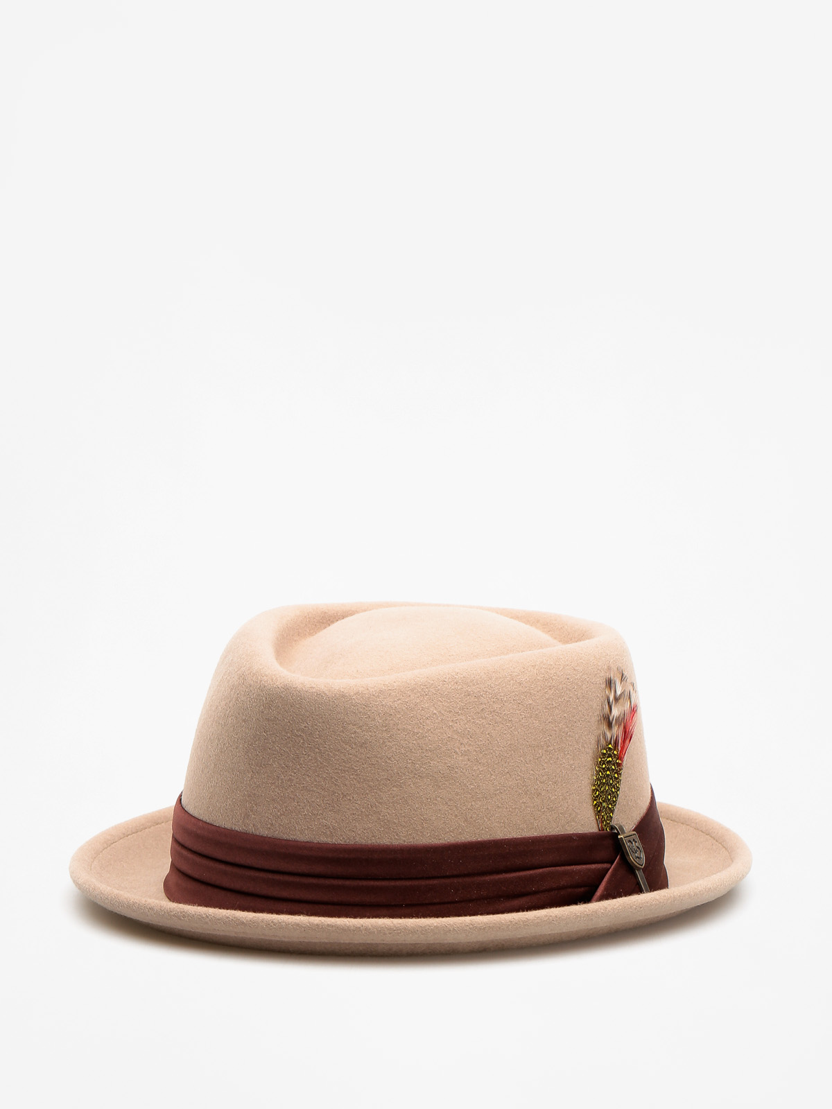 Kapelusz Brixton Stout Pork Pie (light tan/brown)