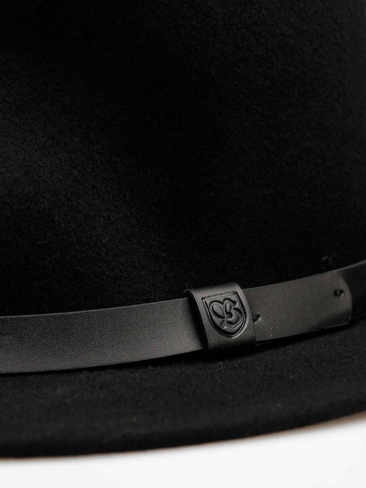 Kapelusz Brixton Messer Fedora (black/black)