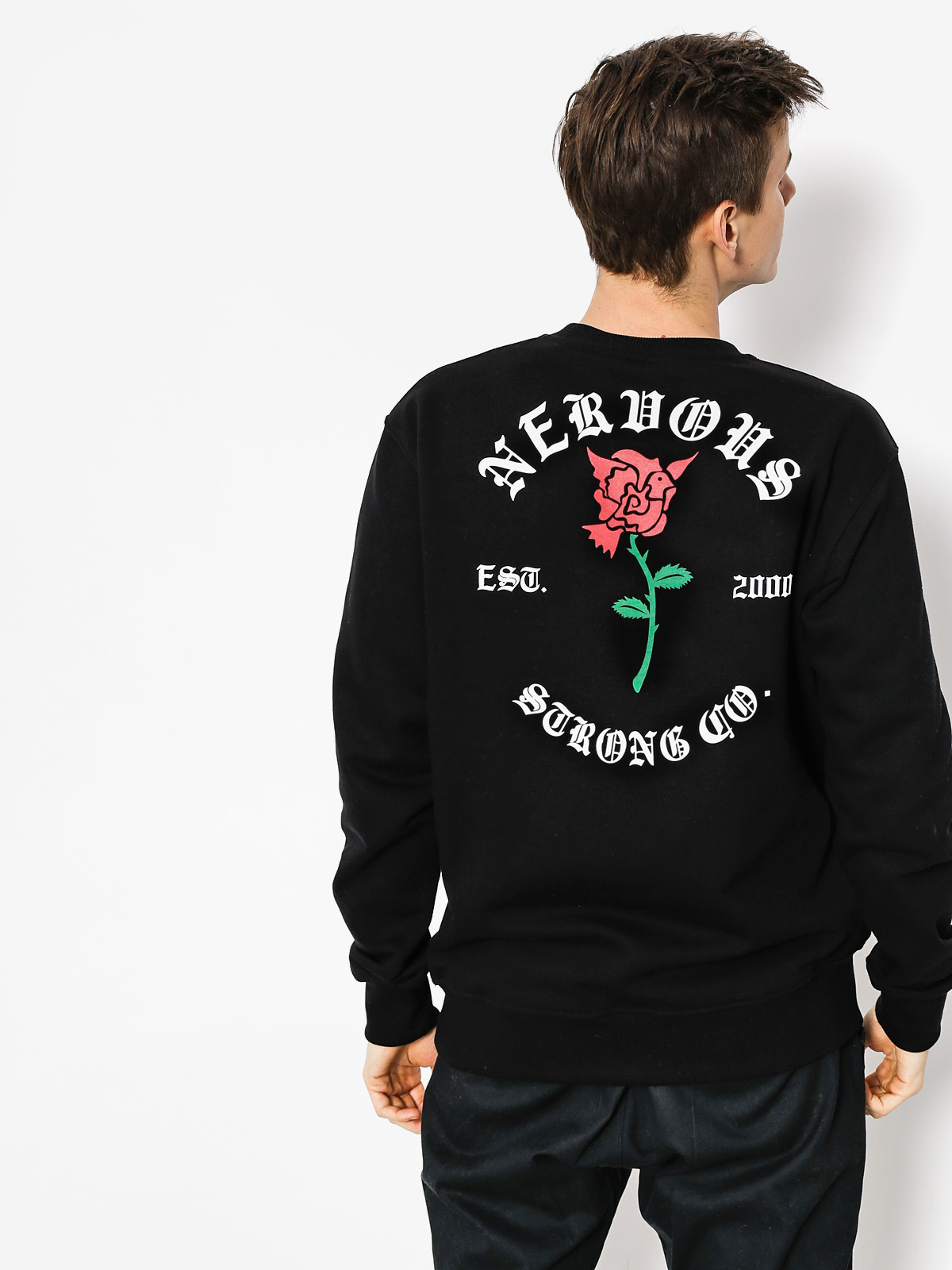 Bluza Nervous Rose (black)
