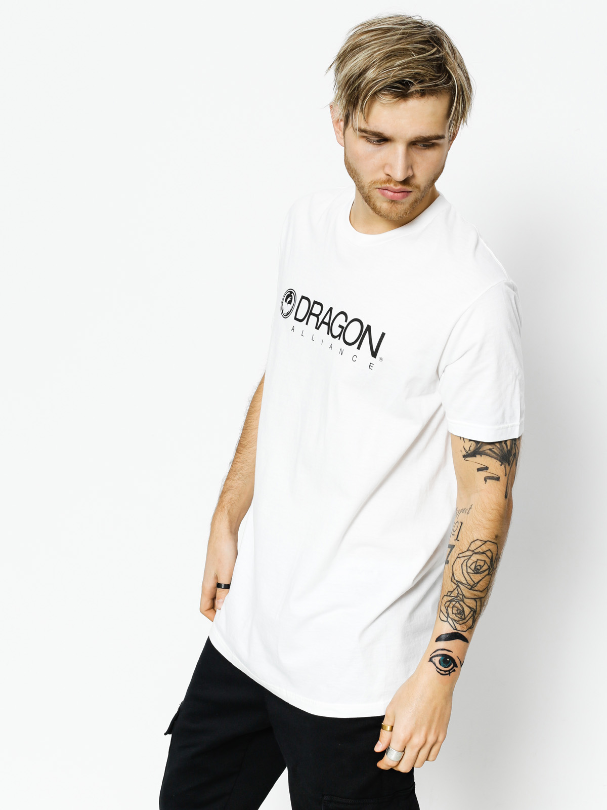 T-shirt Dragon Trademark Staple Line (white)