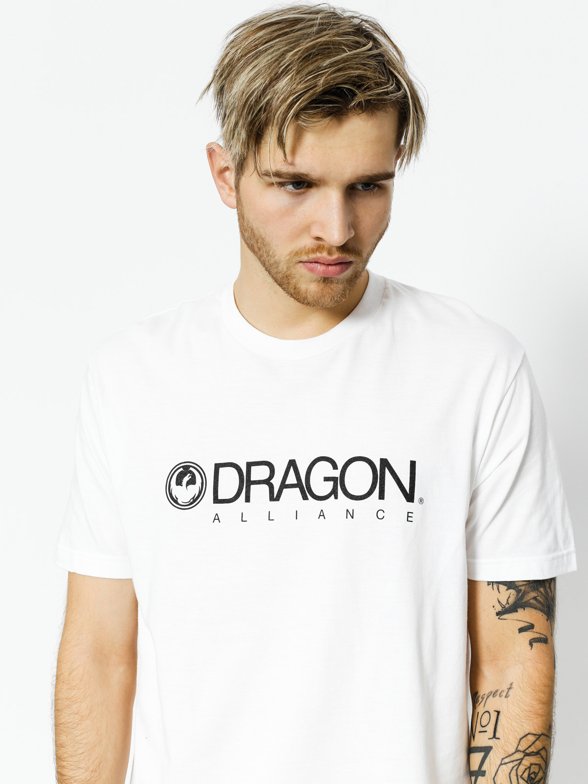 T-shirt Dragon Trademark Staple Line (white)