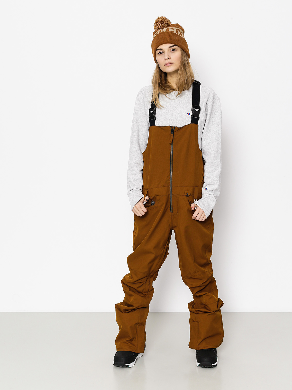 Damskie Spodnie snowboardowe Volcom Verdi Bib Overall (cop)