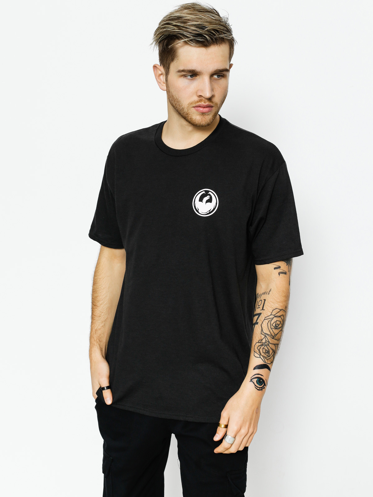 T-shirt Dragon Icon Dry (black)