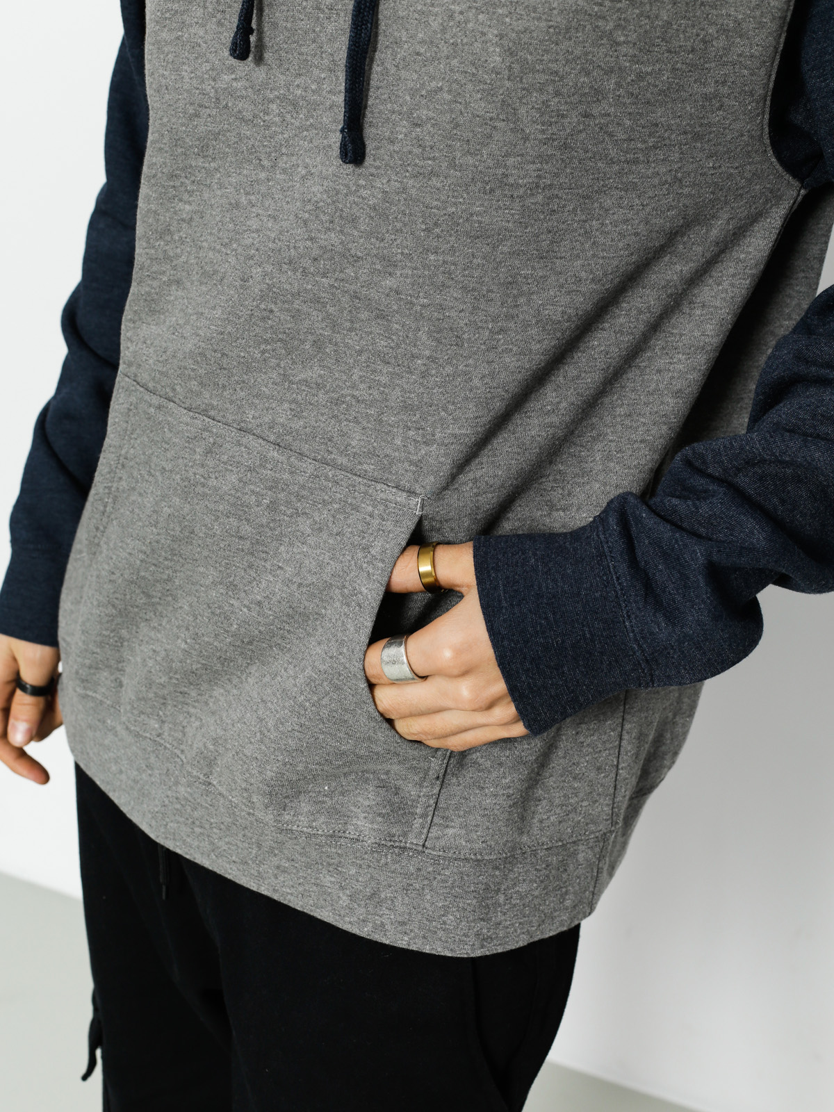 Bluza z kapturem Dragon Alliance HD (gunmetal/classic navy heather)