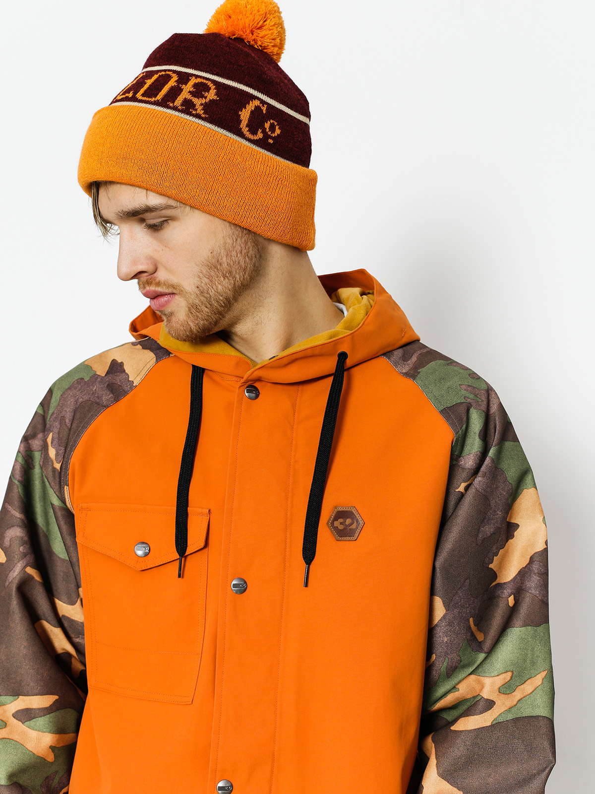 Męska Kurtka snowboardowa ThirtyTwo Knox (burnt orange)