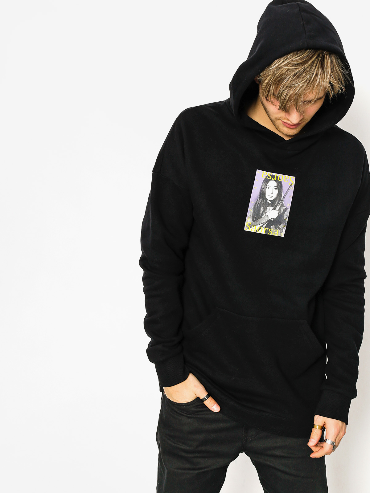 Bluza z kapturem We Peace It Meiko HD (black)