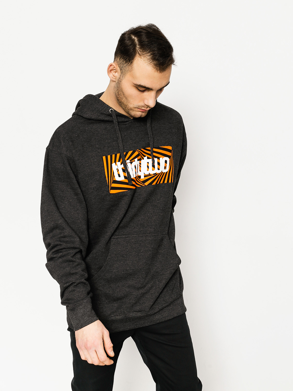 Bluza z kapturem ThirtyTwo Double Box Op Out (charcoal/heather)