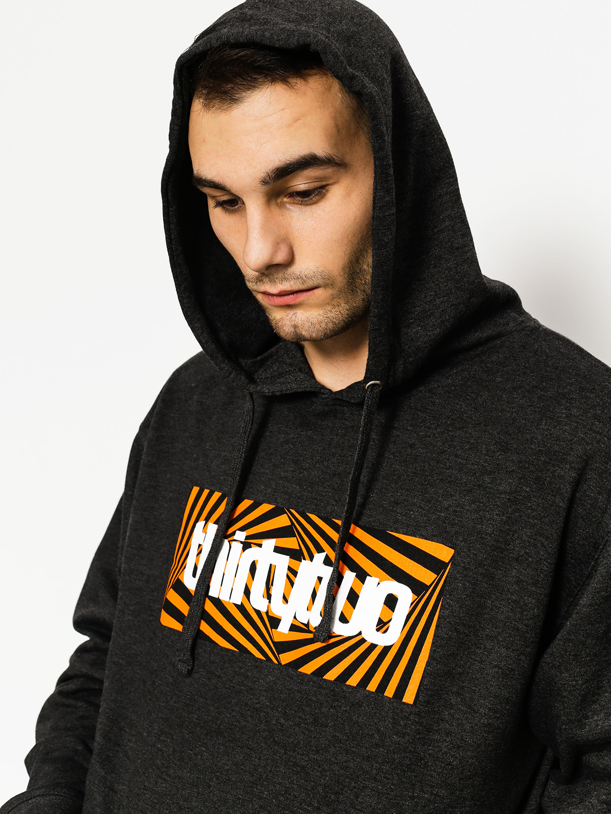 Bluza z kapturem ThirtyTwo Double Box Op Out (charcoal/heather)