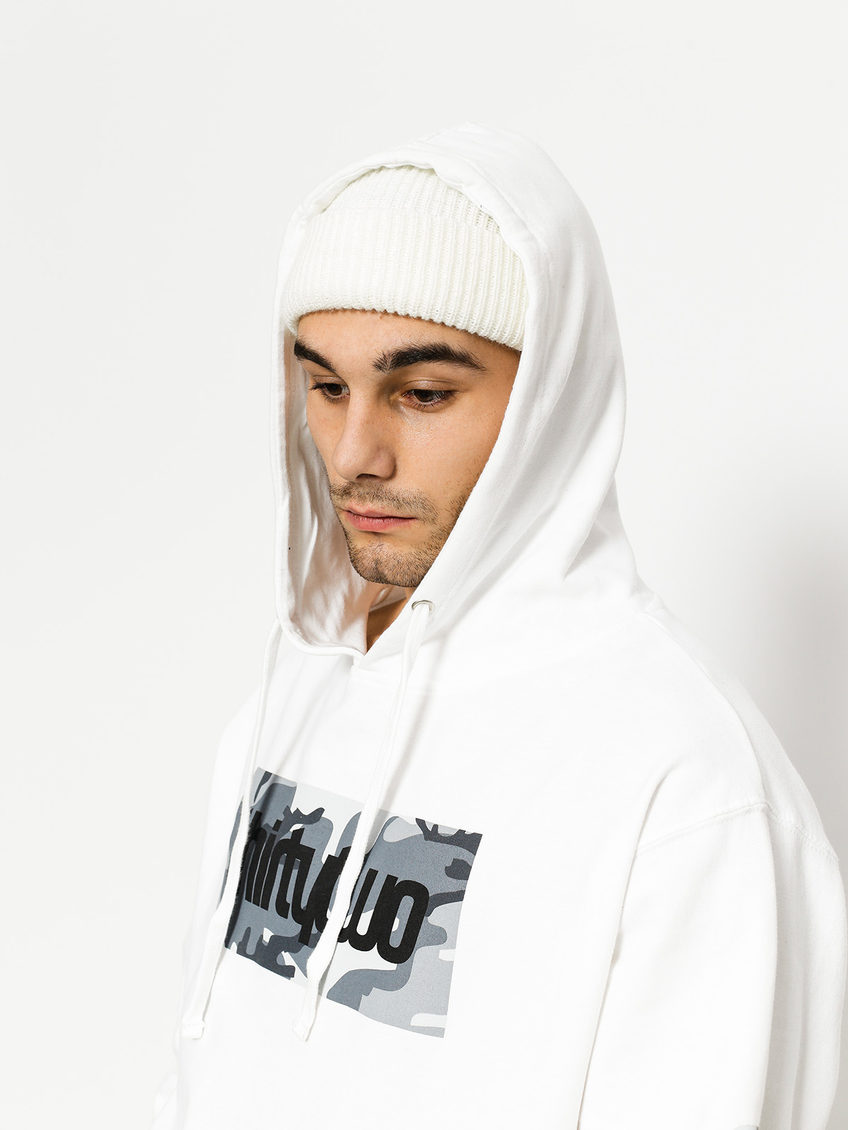 Bluza z kapturem ThirtyTwo Double Box Snow Camo (white)