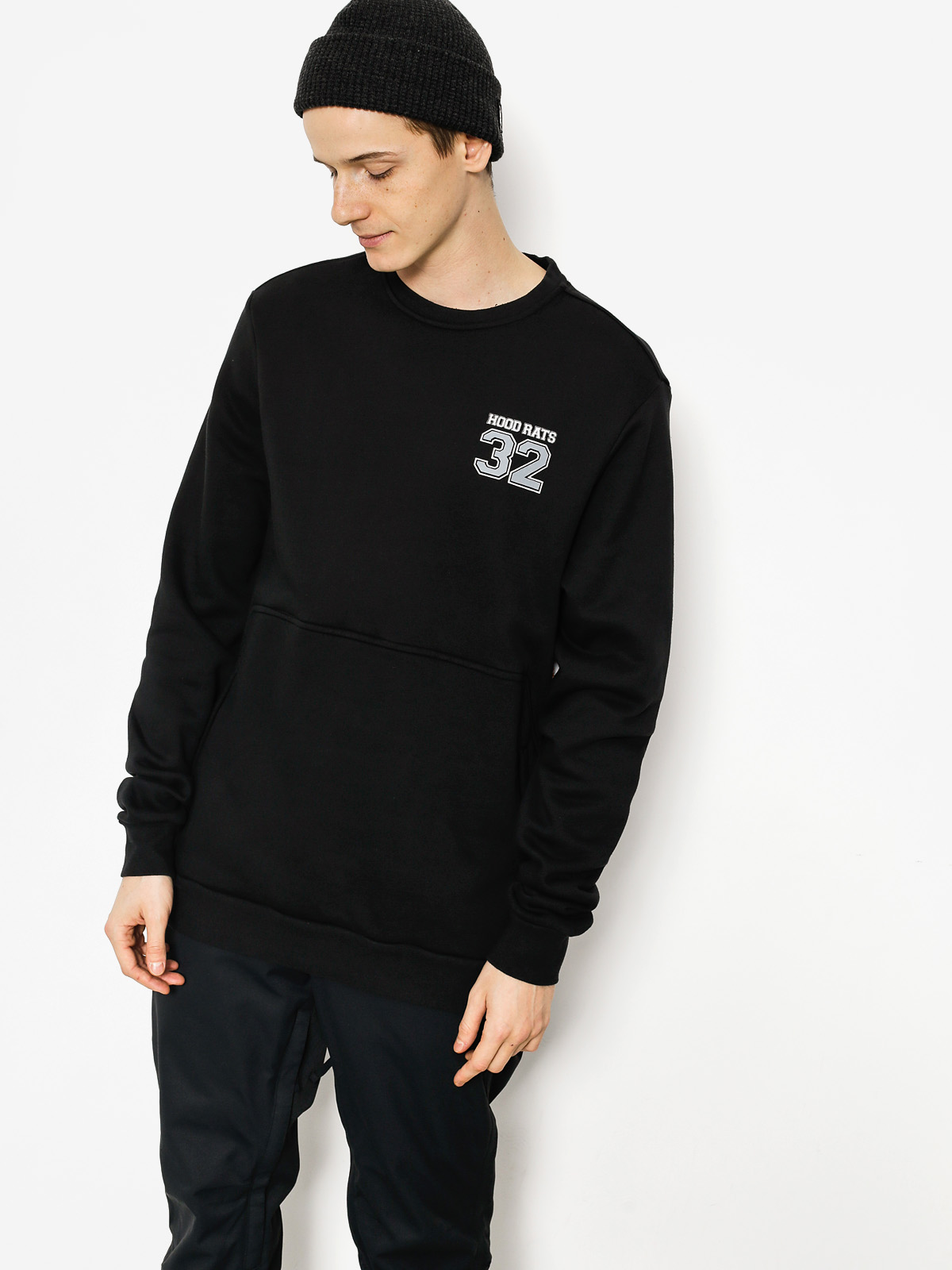 Bluza ThirtyTwo Hood Rats Team Crew (black)