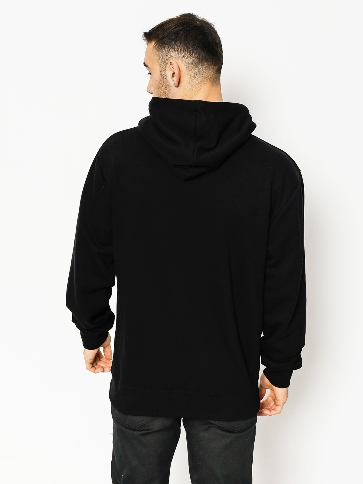 Bluza z kapturem Backyard Cartel Label Logo HD (black)