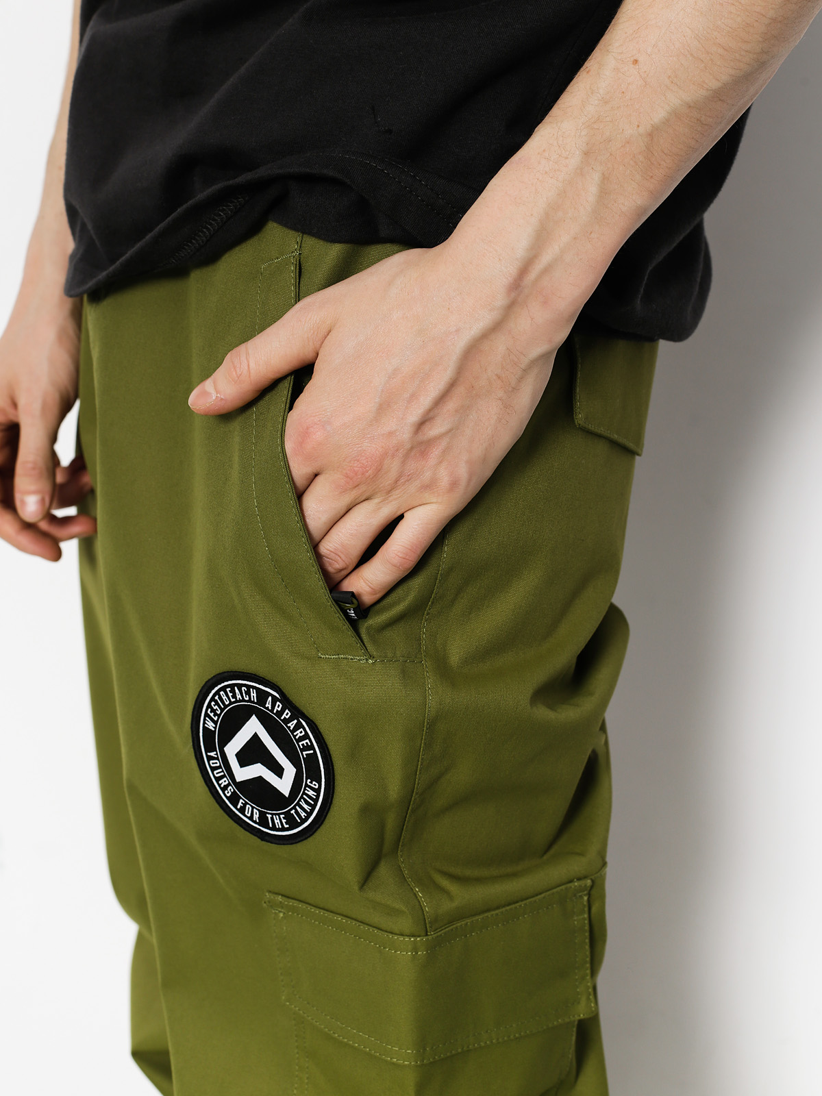 Męskie Spodnie snowboardowe Westbeach Upstart Pant (combat green)