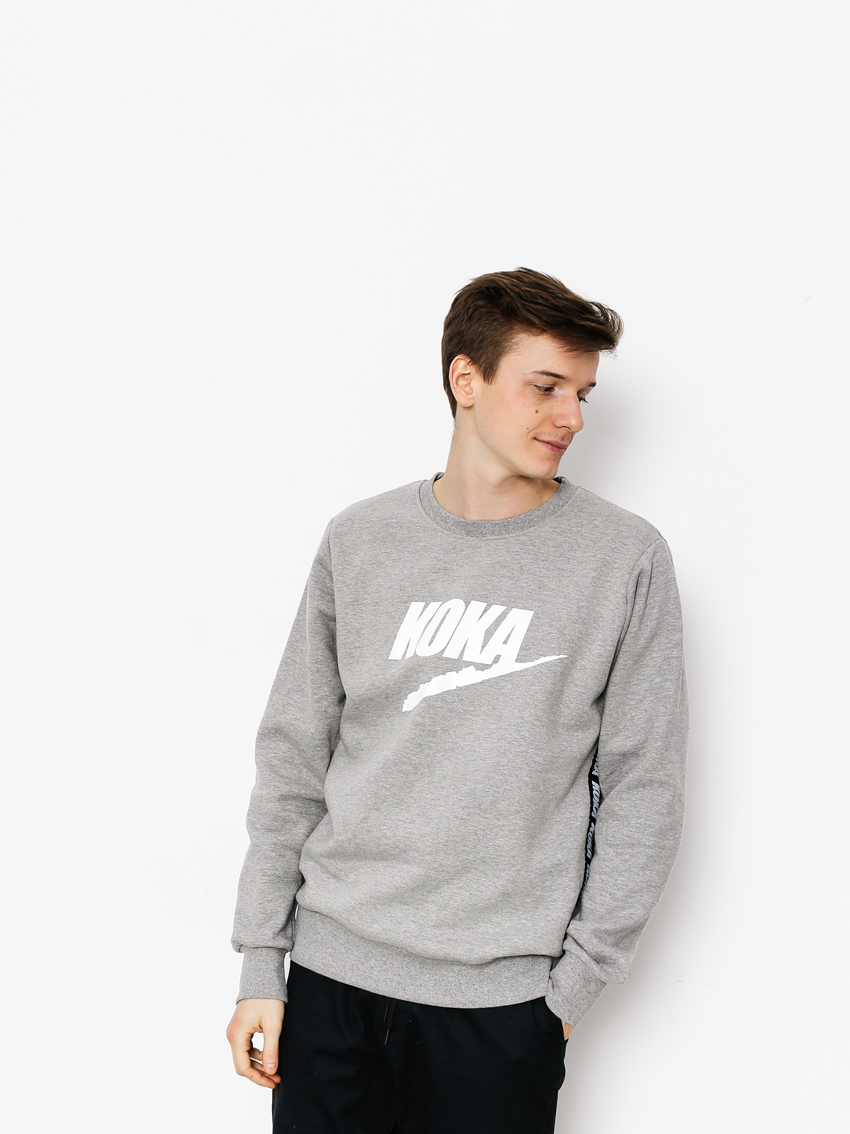 Bluza Koka Fake Tape (grey)