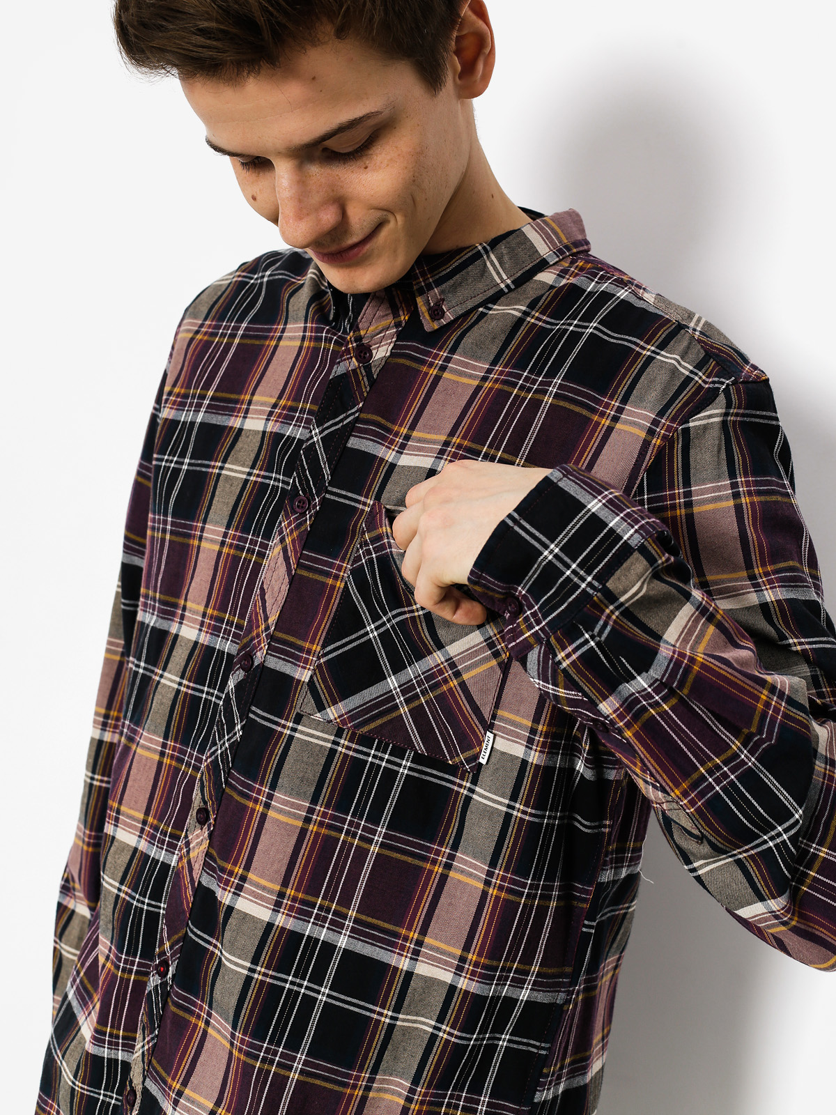 Koszula Element Buffalo (nap red fli blk)