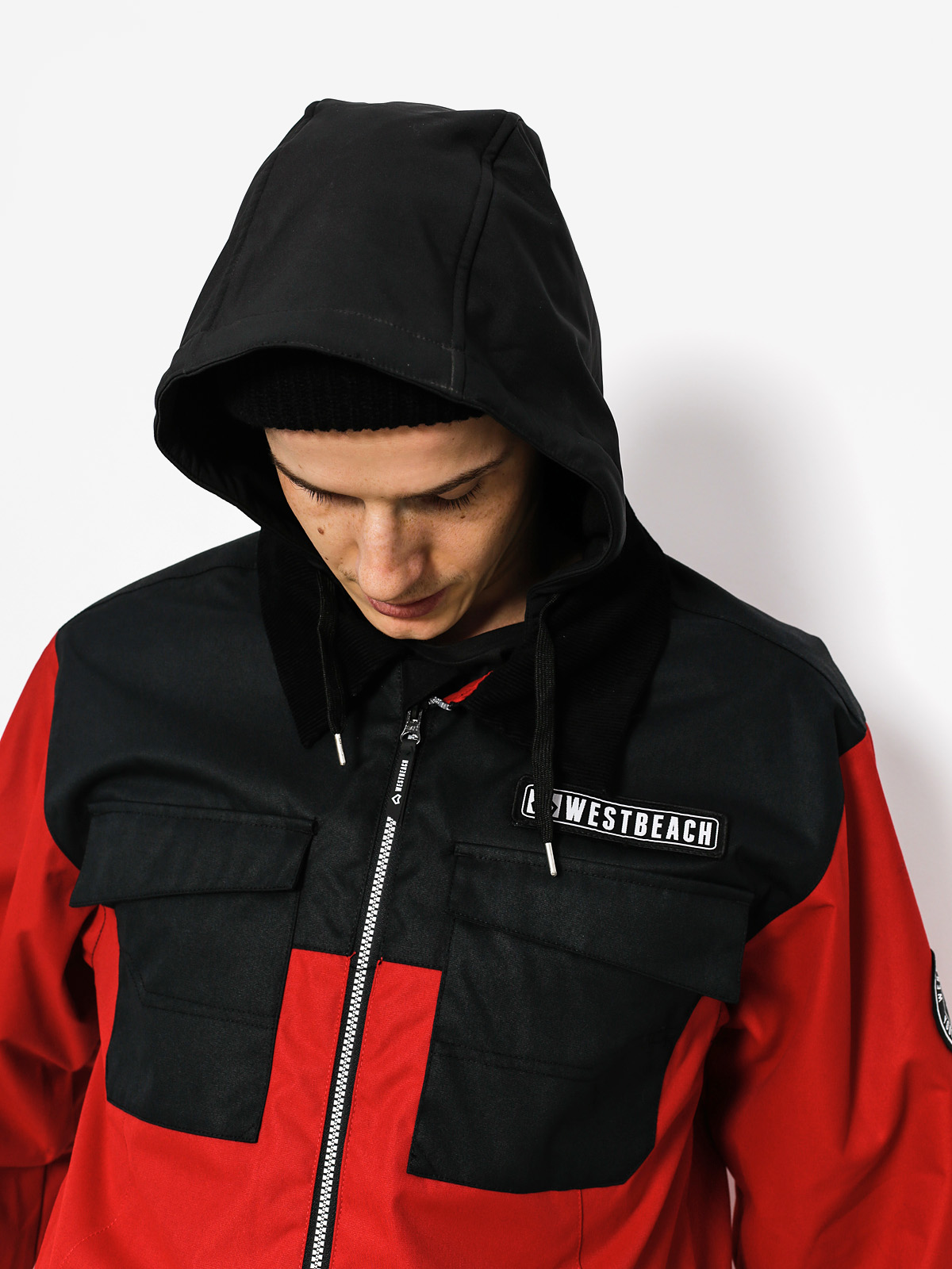 Męska Kurtka snowboardowa Westbeach Dauntless Jacket (chilli red/black)