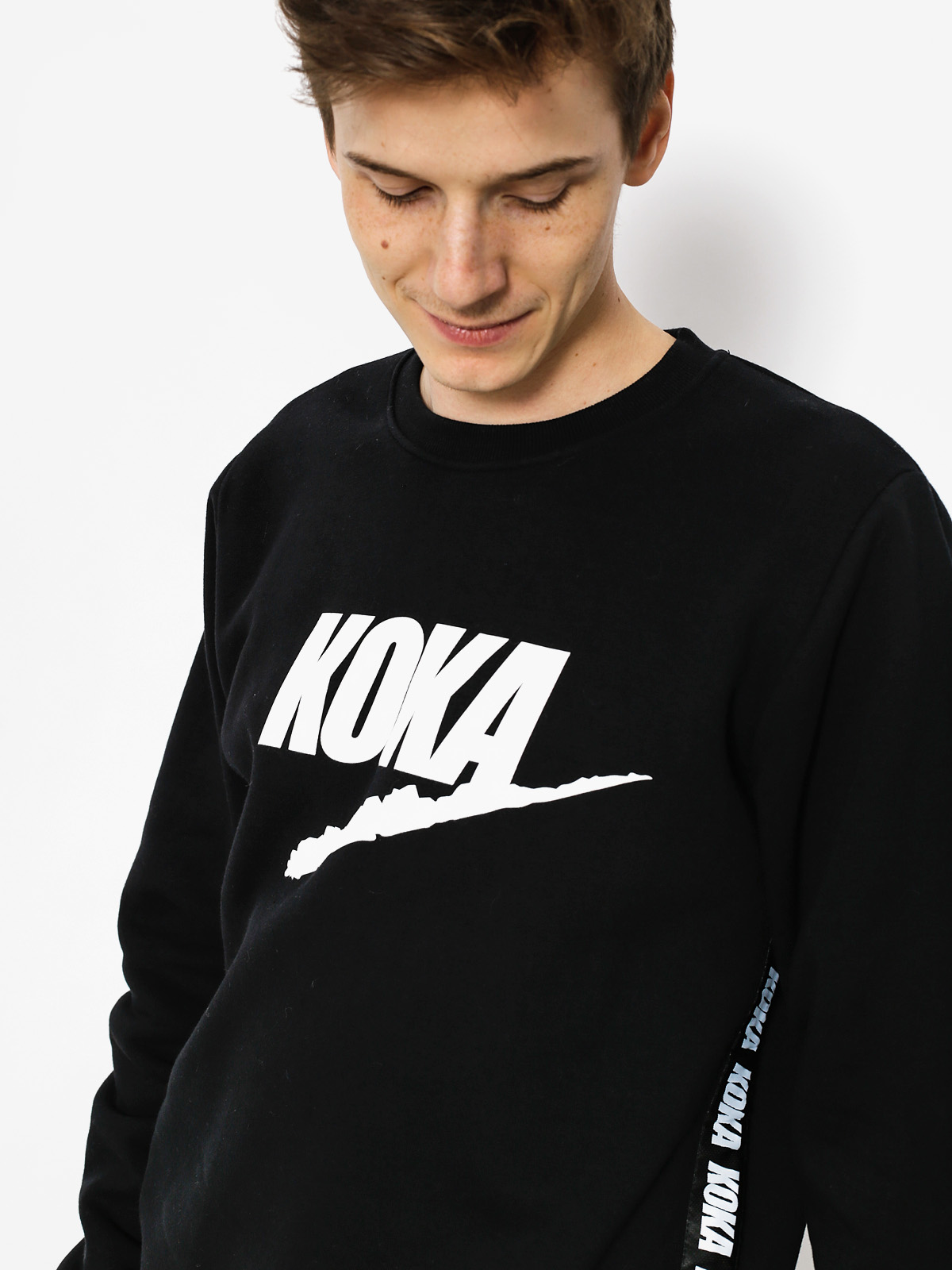 Bluza Koka Fake Tape (black)