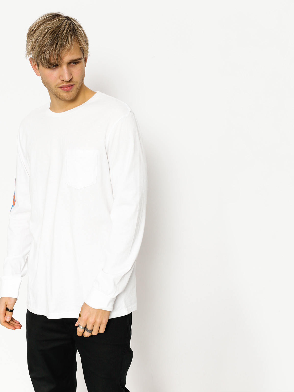 Longsleeve Brixton Accelerate Pkt (white)