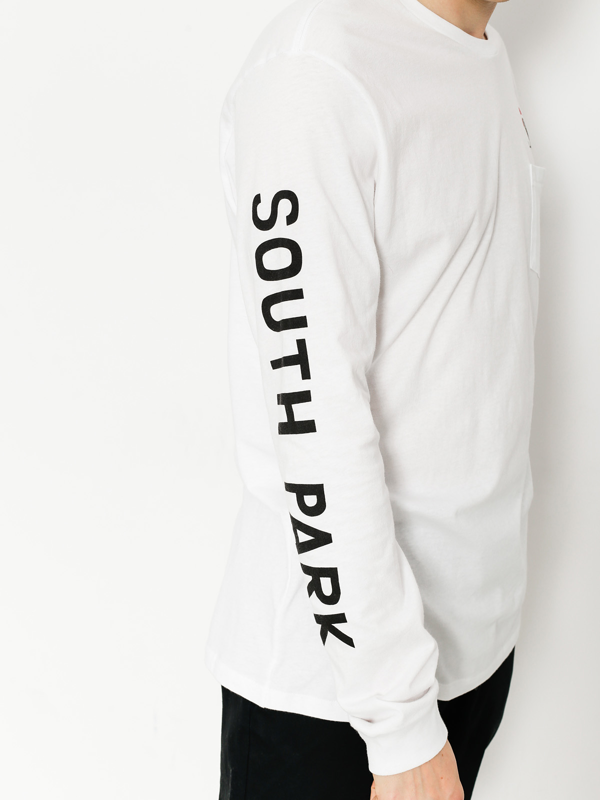 Longsleeve HUF Sp Mr Hanky Pocket (white)