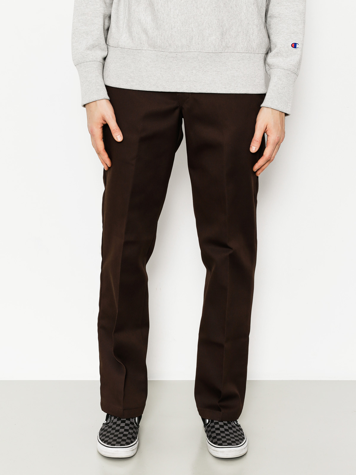 Spodnie Dickies WP873 Slim Straight Work Pant (chocolate brown)