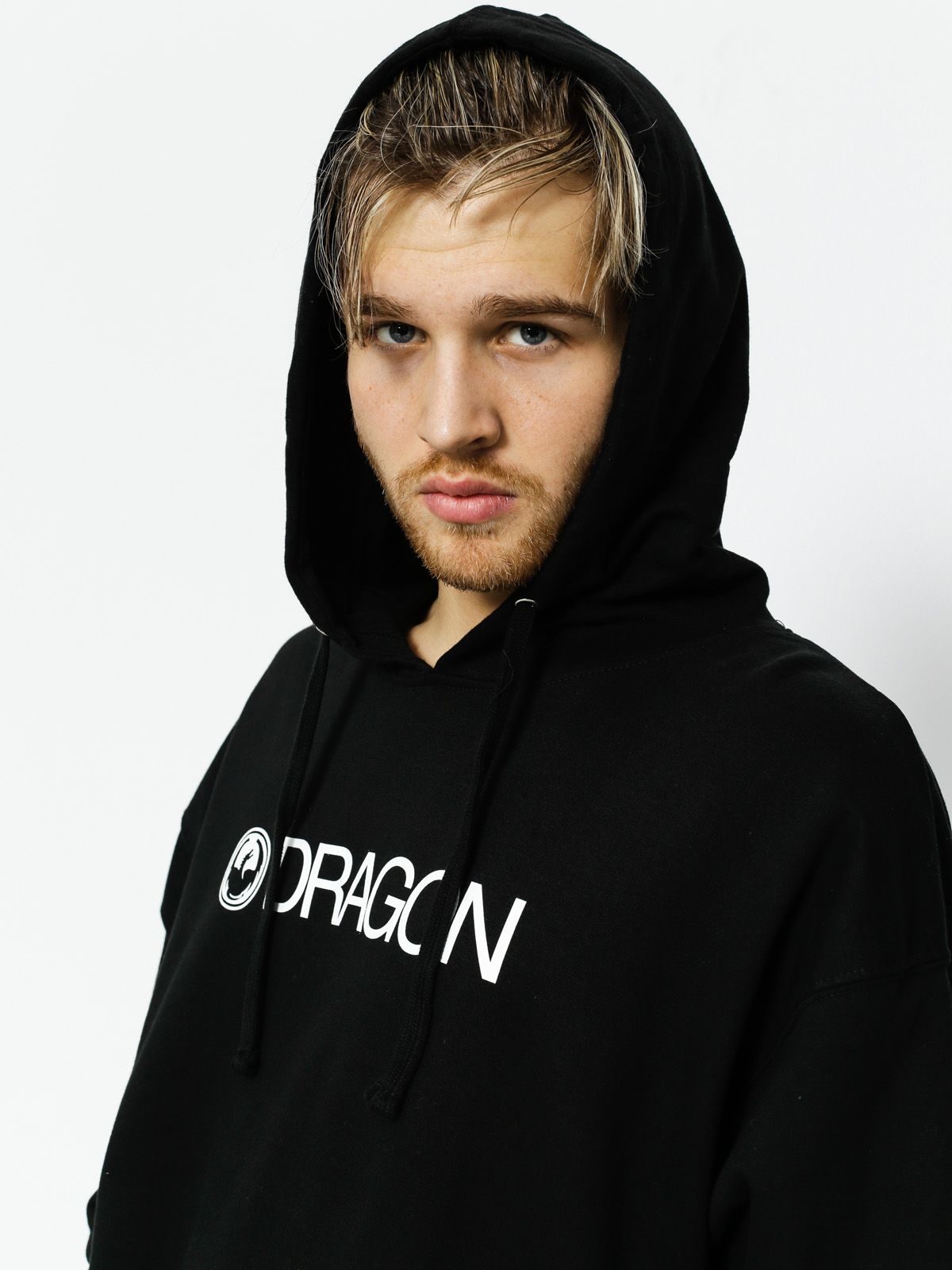 Bluza z kapturem Dragon Trademark Hood Staple Line (black)